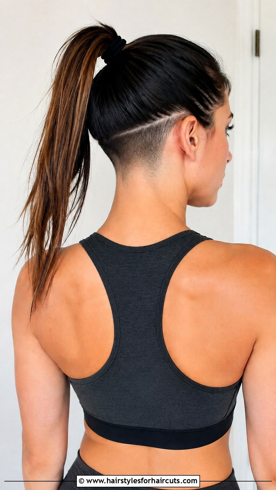 0 5 Undercut Ponytail - 25 0 - 25 0.5 haircuts