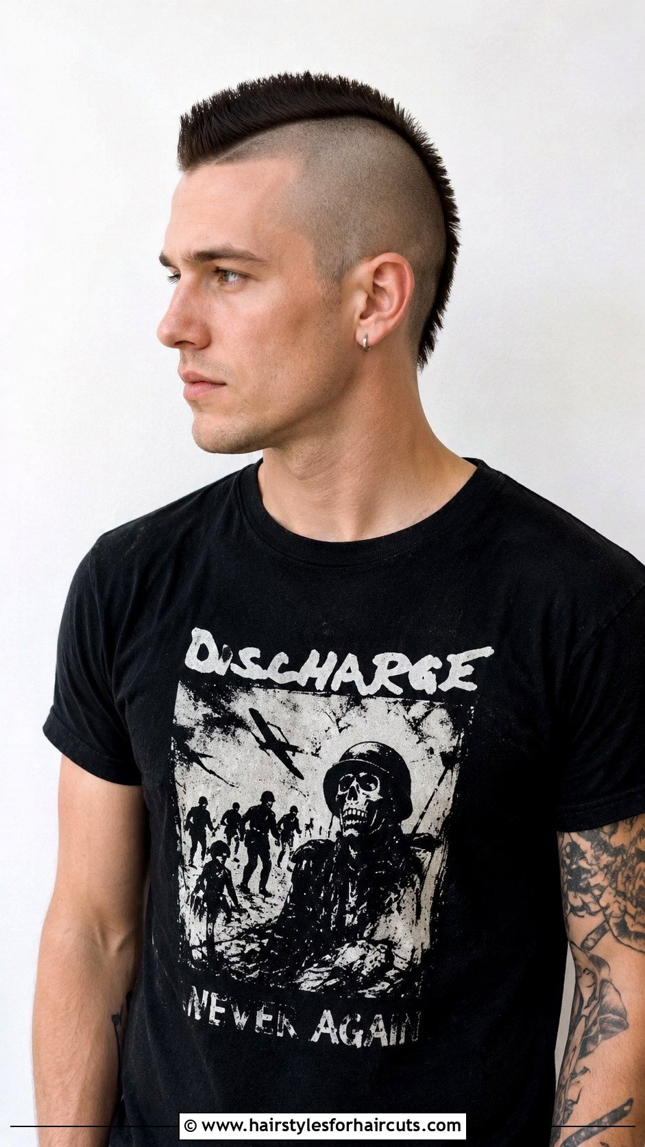 1 Inch Mohawk - 25 1 inch haircuts - 25 1 inch haircuts