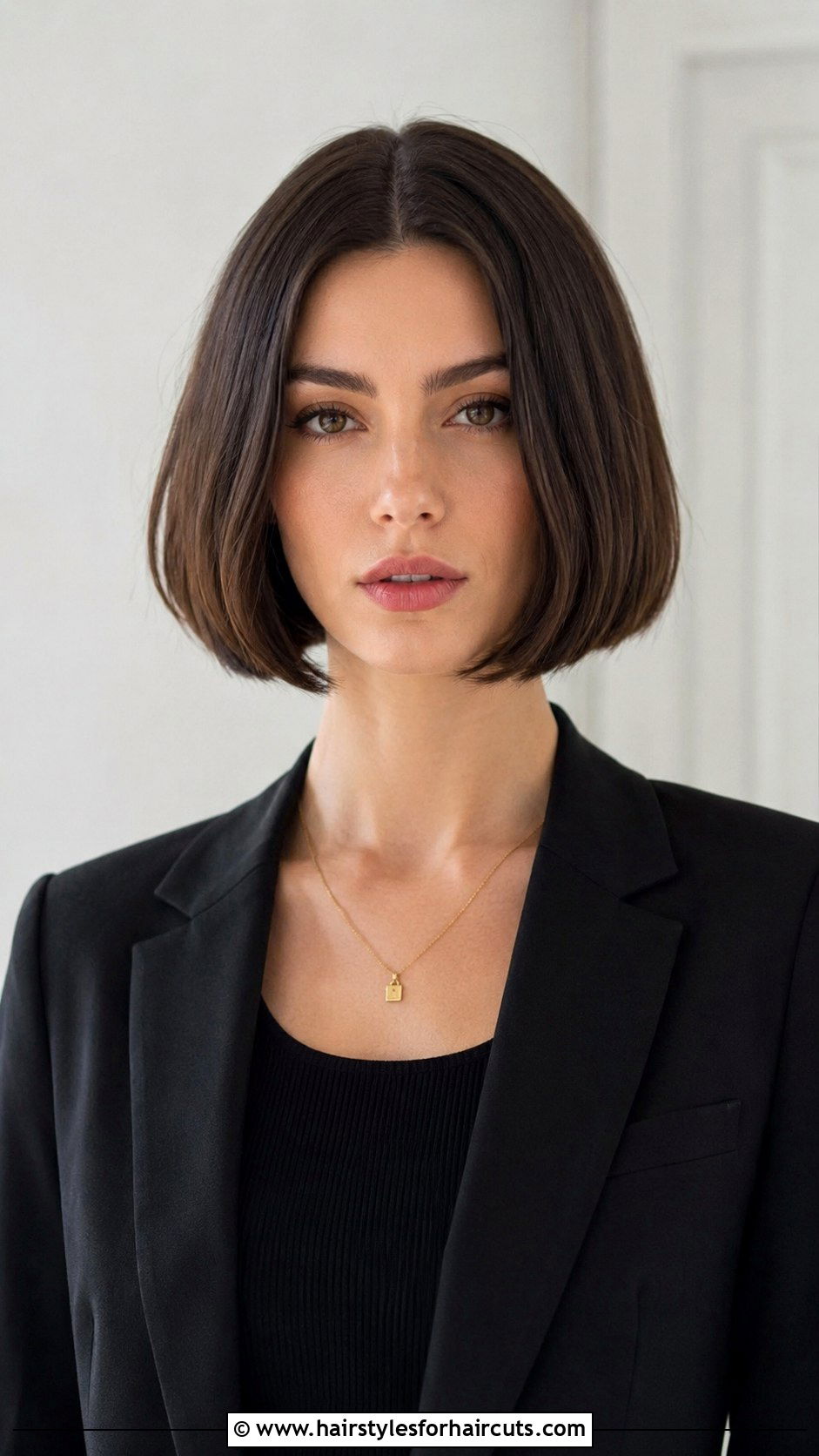 1920s Center Part Bob - 25 1920s hairstyles - 25 1920's hairstyles