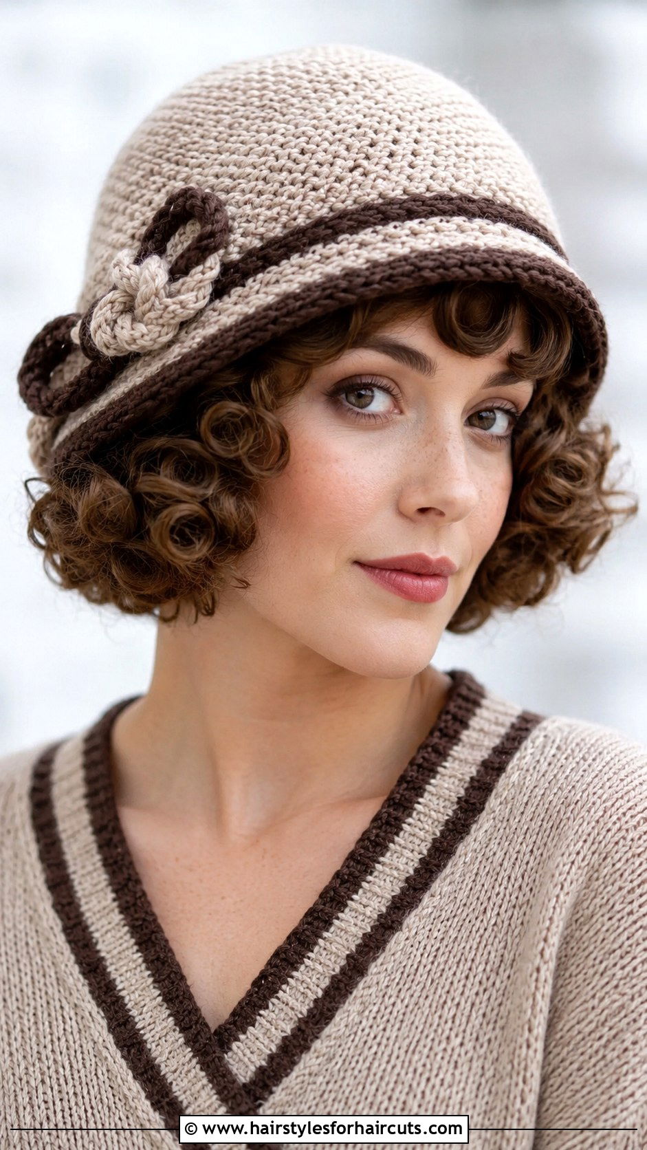 1920s Curly Bob - 25 20s hairstyles short hair - 25 20s hairstyles short hair