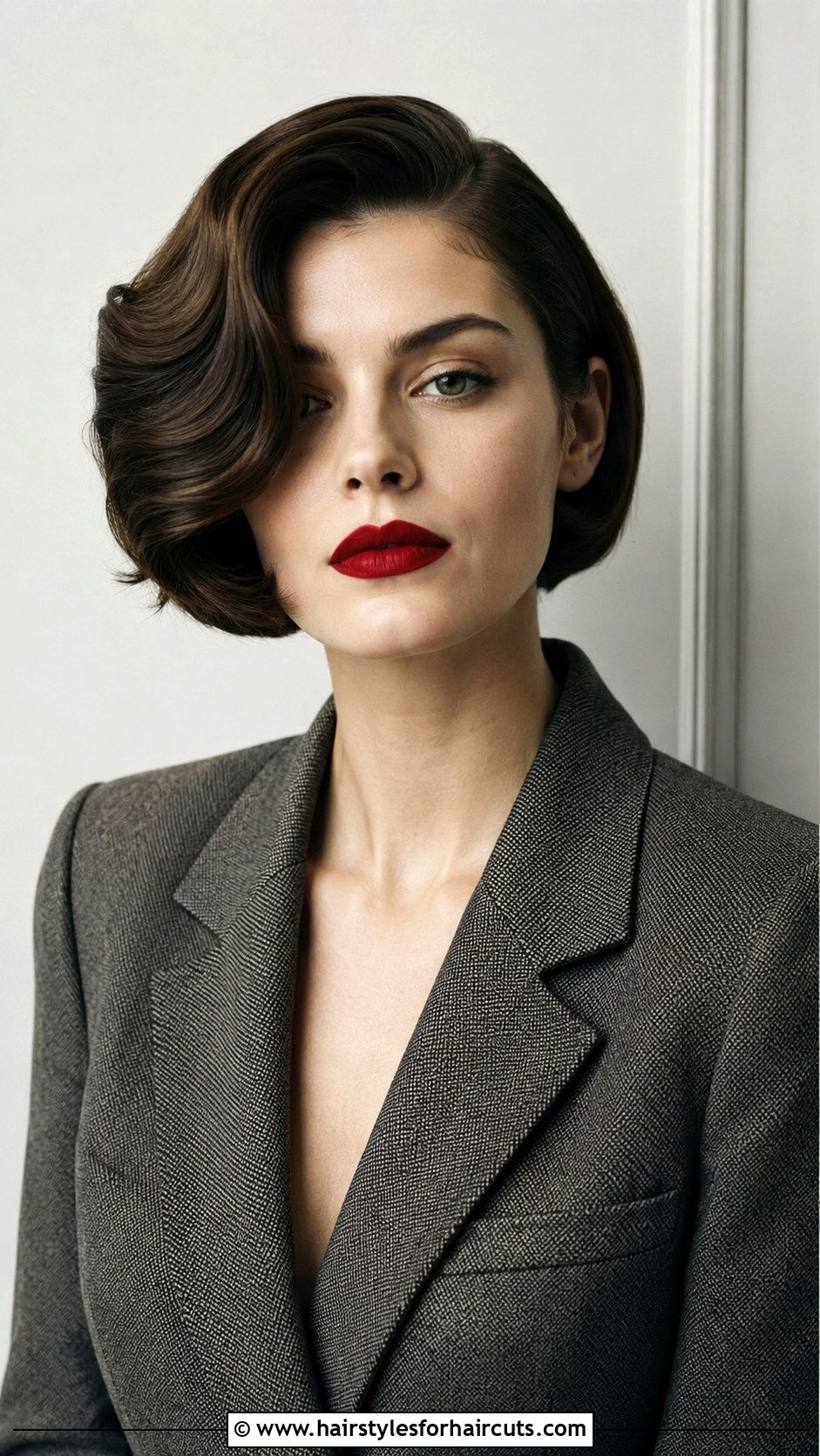 1930s Deep Side Part Bob - 25 1930s haircuts - 25 1930s haircuts