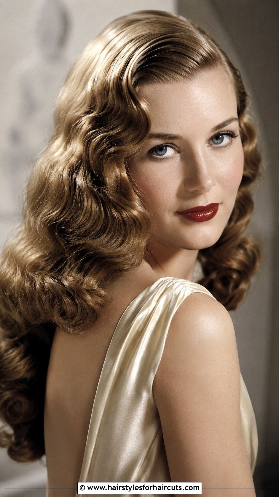 1930s Hollywood Waves Long Hair - 25 easy vintage hairstyles for long hair - 25 easy vintage hairstyles for long hair