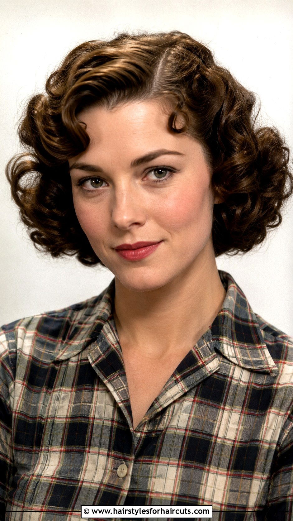 1940s Short Curly Bob - 25 1940s hairstyles for short hair - 25 1940s hairstyles for short hair