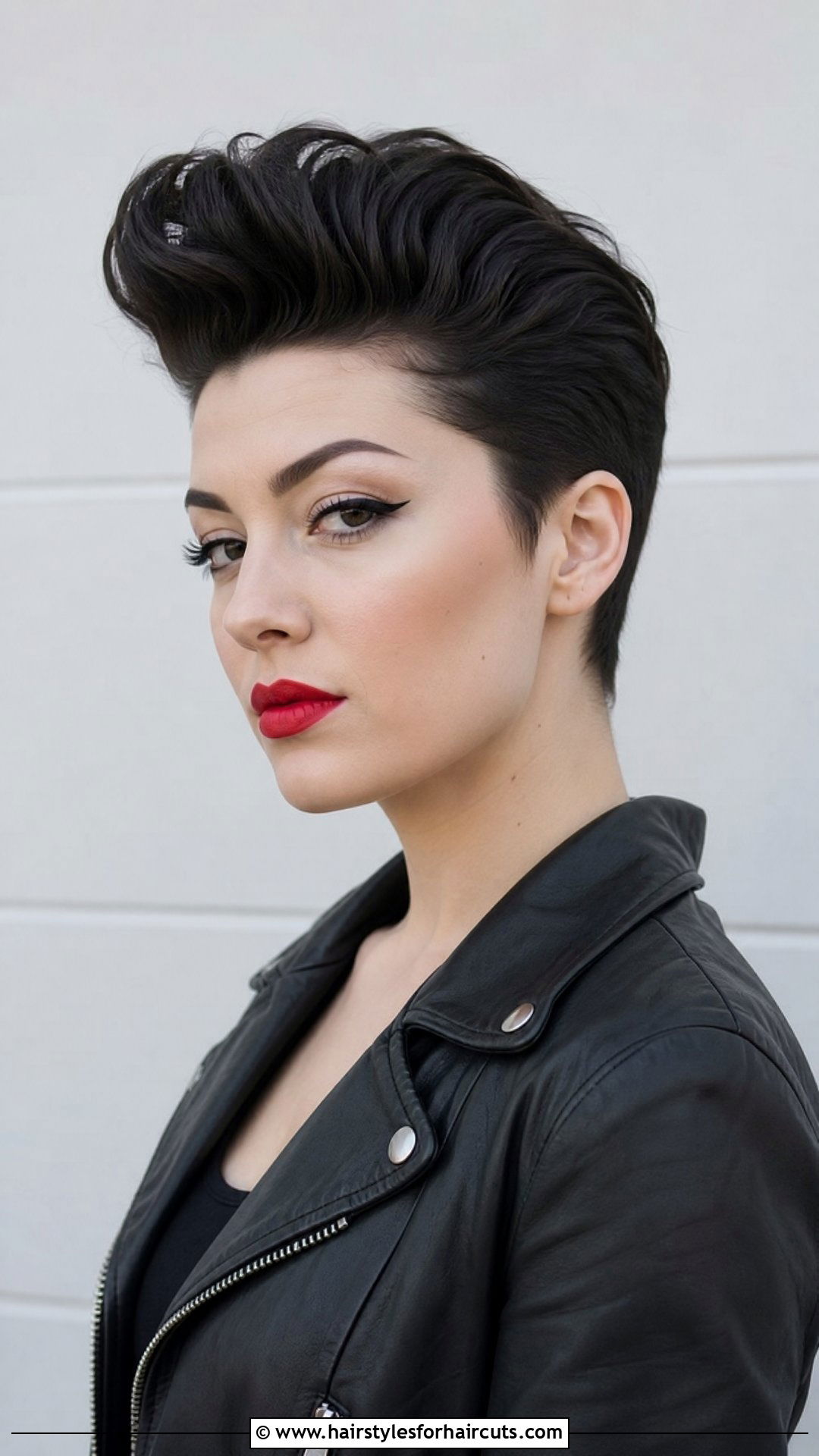1950s Pompadour Short Hair - 25 1950s hairstyles for short hair - 25 1950s hairstyles for short hair