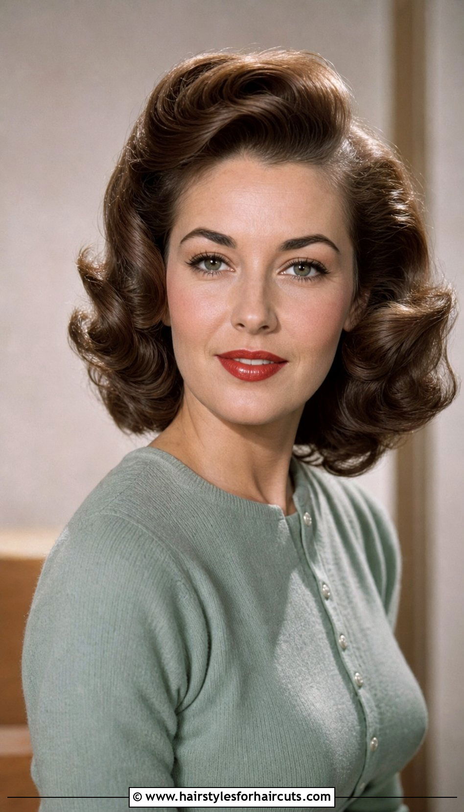 1950s Roller Set Hairstyle - 25 old hairstyles - 25 old hairstyles