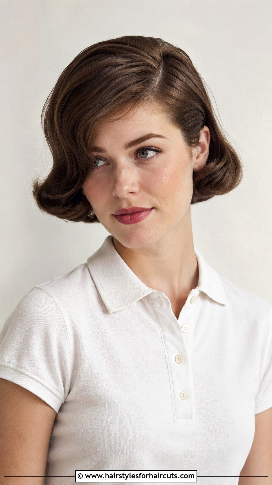 1950s Side Part Short Bob - 25 1950s hairstyles for short hair - 25 1950s hairstyles for short hair