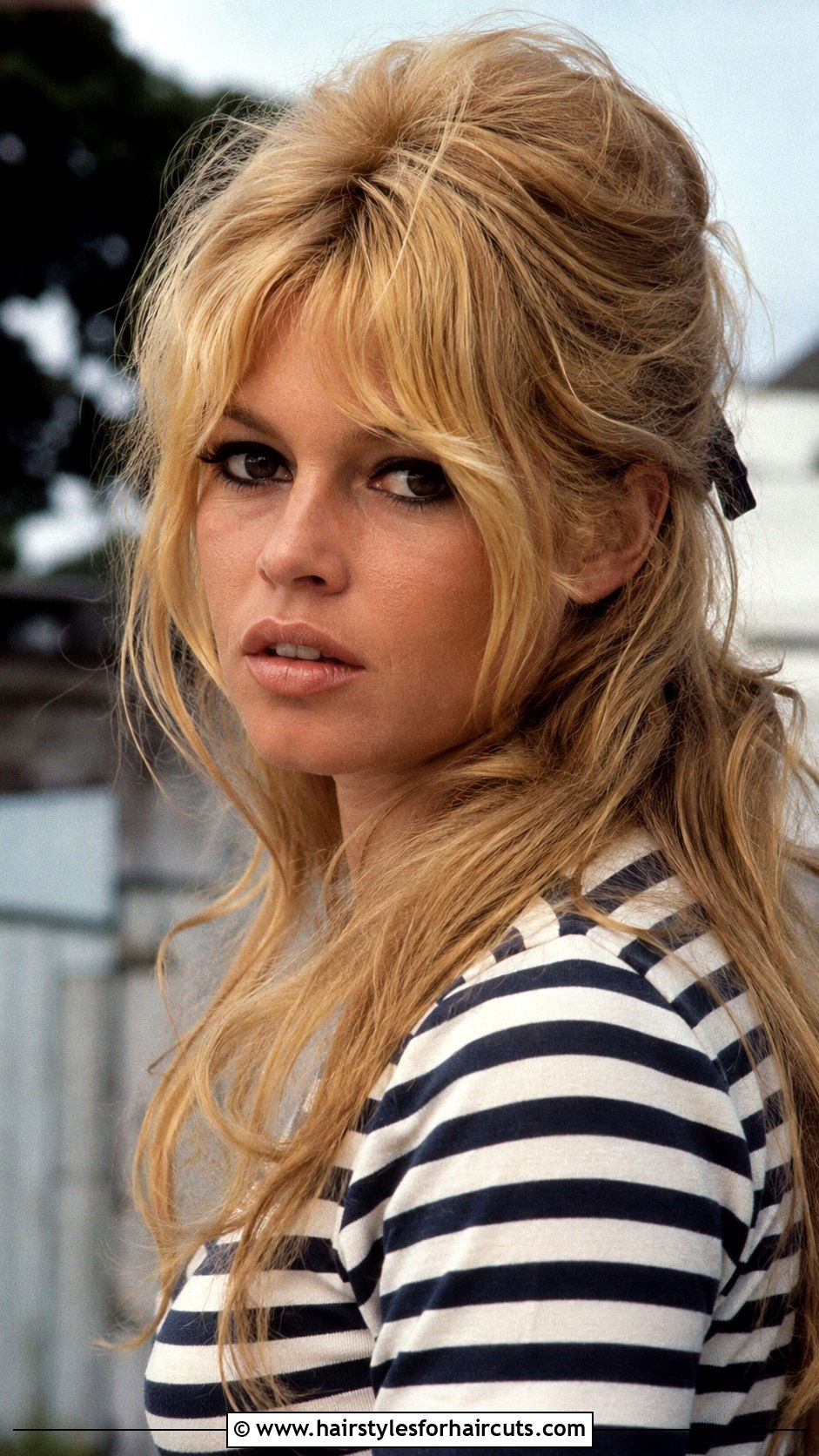 1960s Brigitte Bardot Half Updo Long Hair - 25 easy vintage hairstyles for long hair - 25 easy vintage hairstyles for long hair