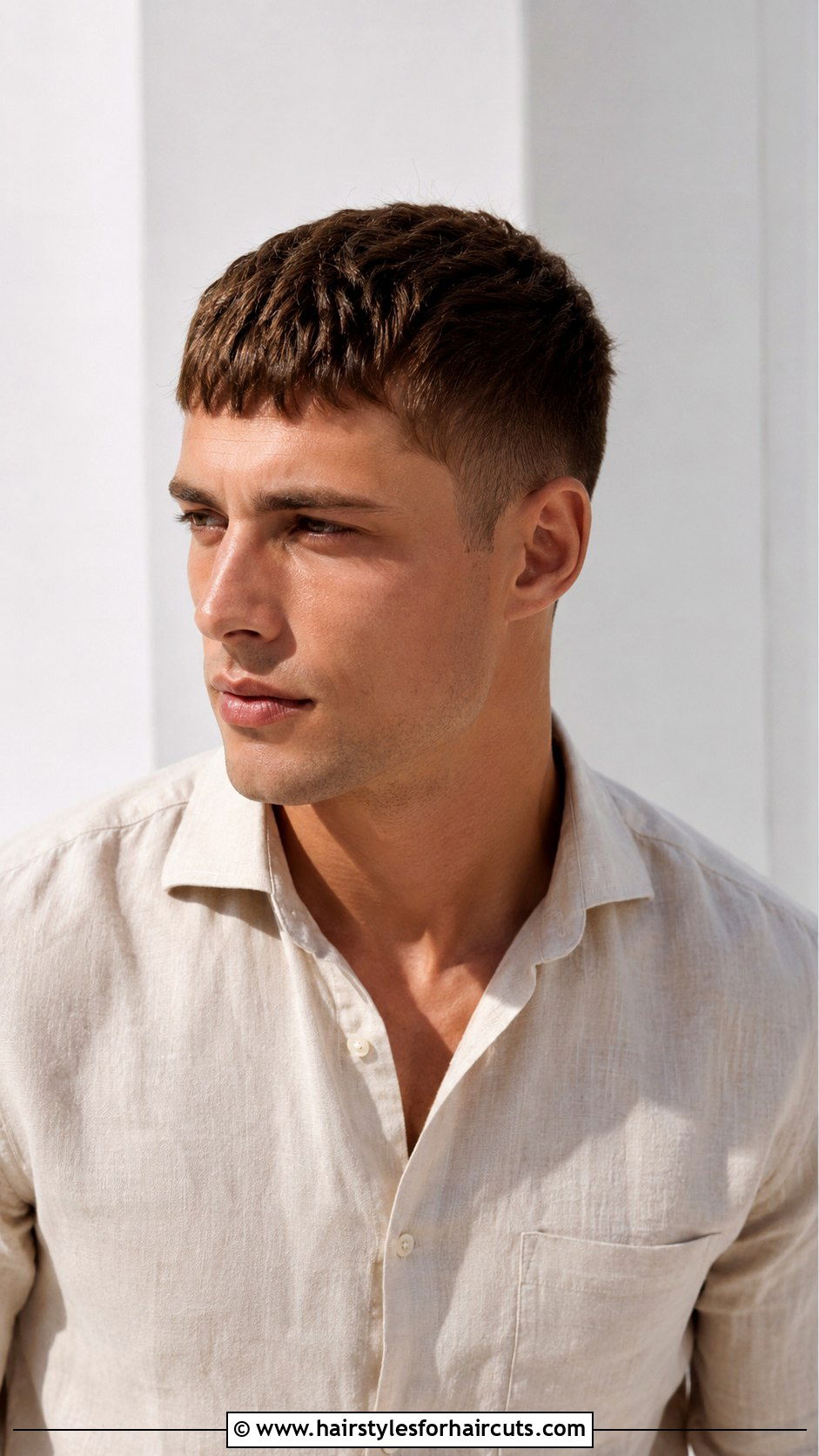 2 Guard Caesar Cut - 25 2 guard haircuts - 25 2 guard haircuts