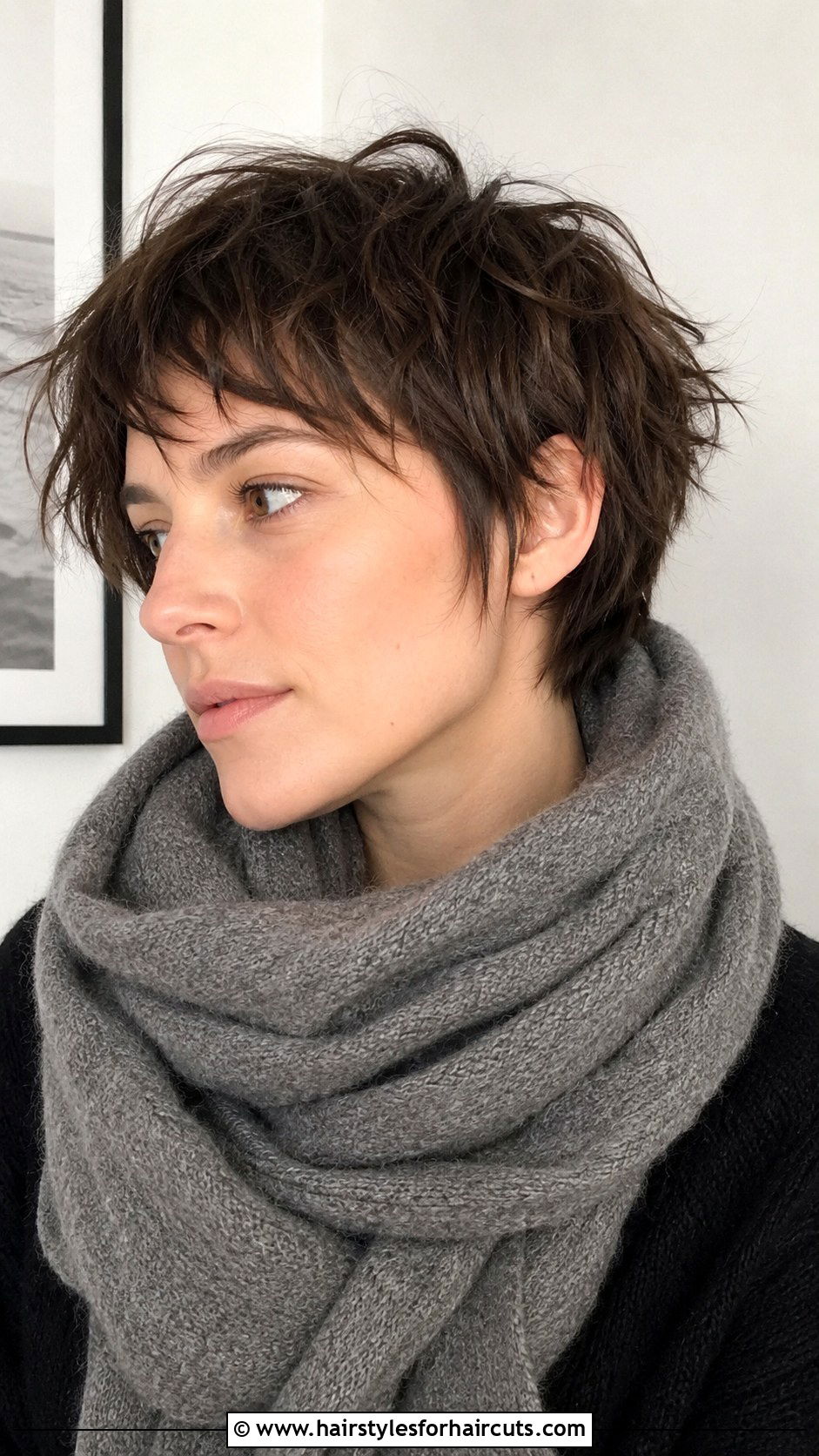 2 Inch Messy Haircut - 25 2 inch haircuts - 25 2 inch haircuts