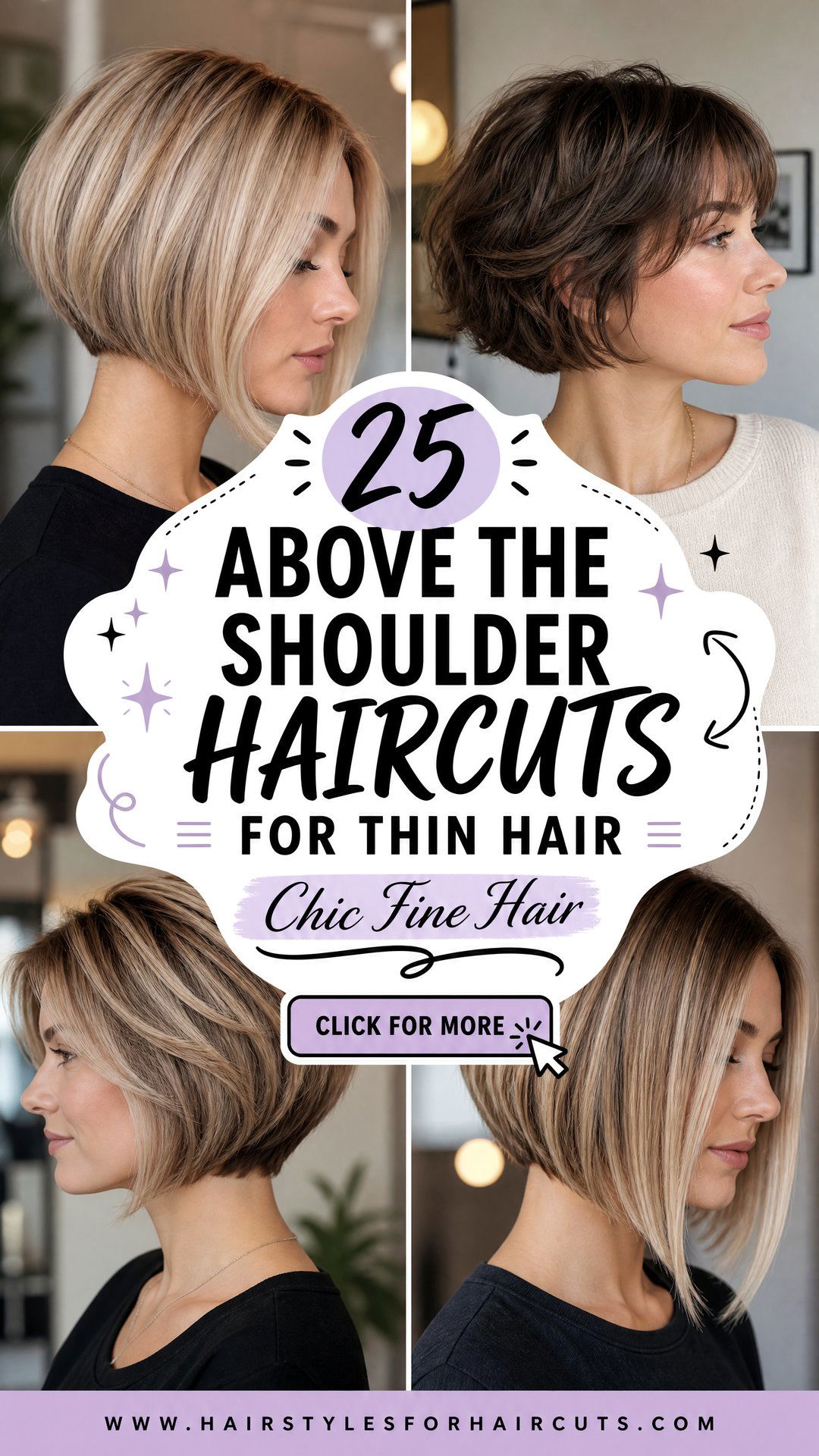 25 Above the Shoulder Haircuts for Thin Hair - 25 Above the Shoulder Haircuts for Thin Hair