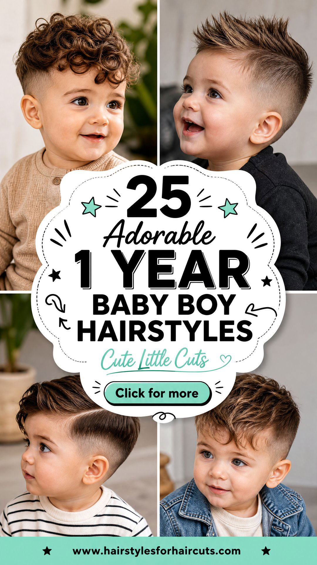 25 Adorable 1 Year Baby Boy Hairstyles to Try - 25 Adorable 1 Year Baby Boy Hairstyles to Try