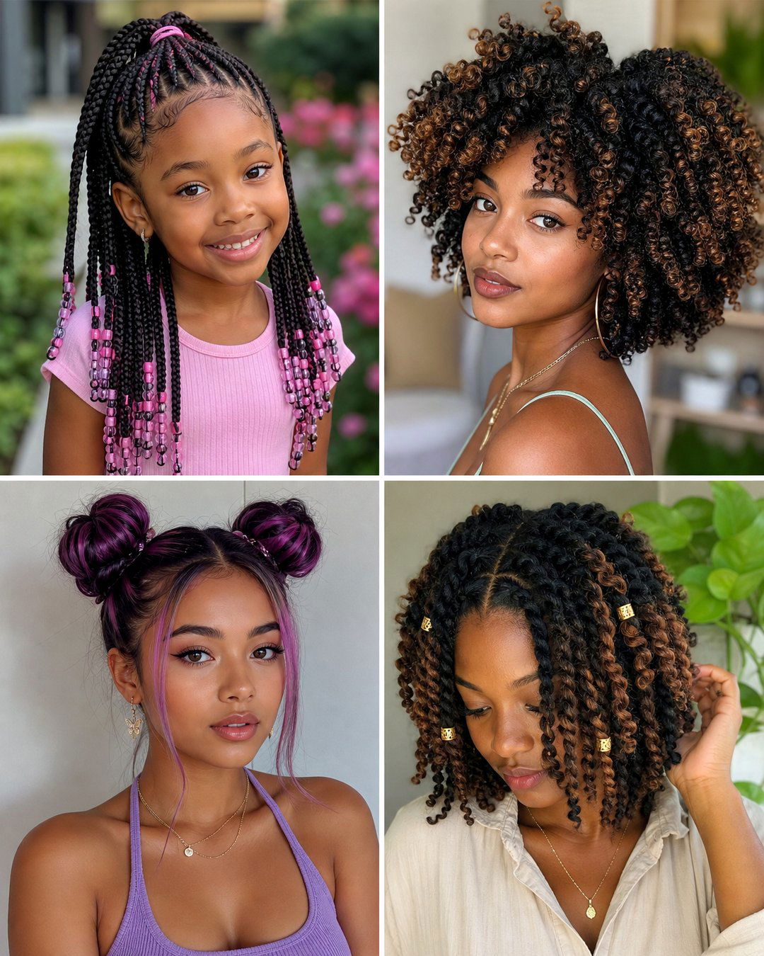 25 Adorable African Kids Hairstyles to Inspire You