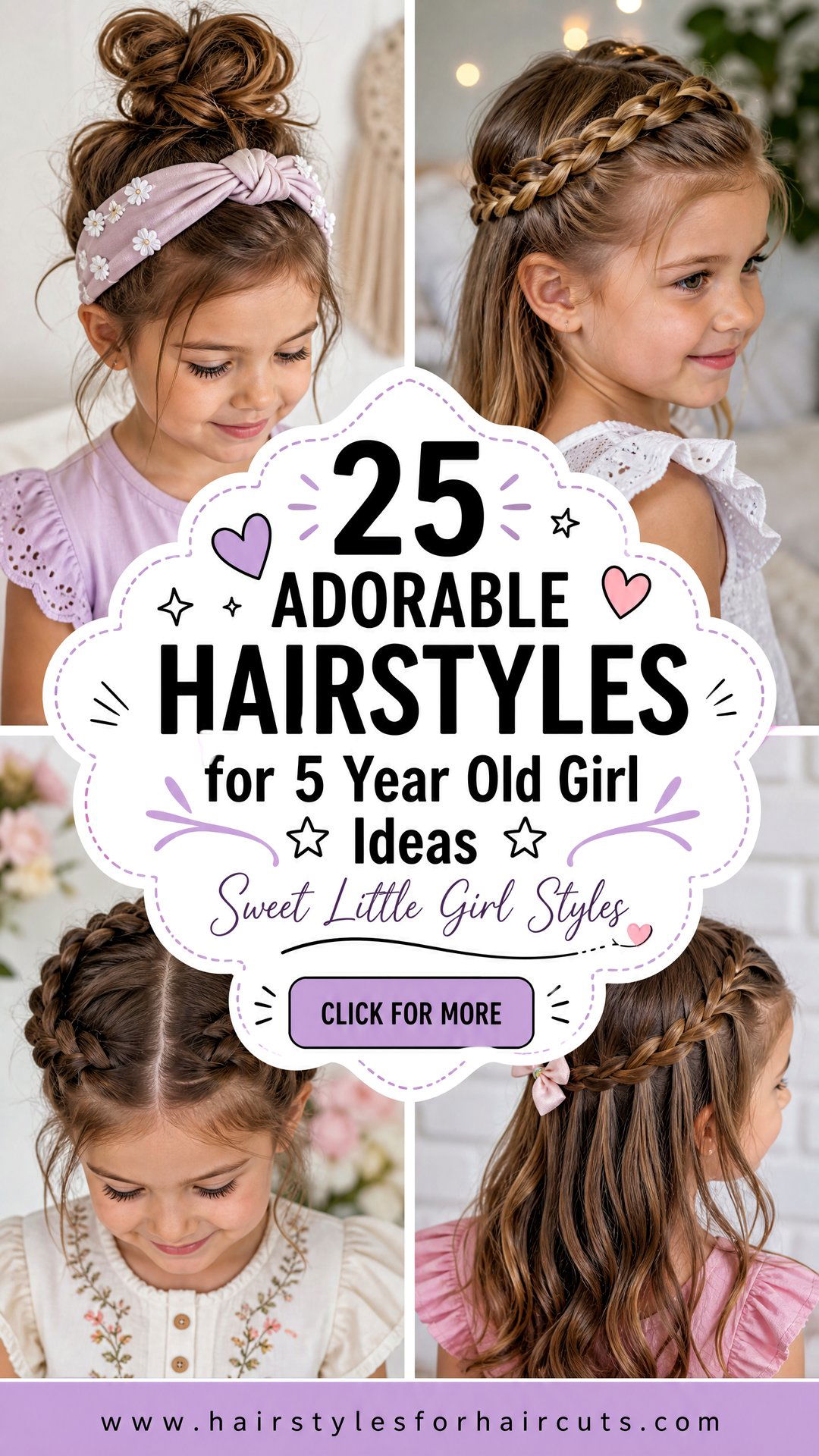 25 Adorable Hairstyles for 5 Year Old Girl Ideas - 25 Adorable Hairstyles for 5 Year Old Girl Ideas