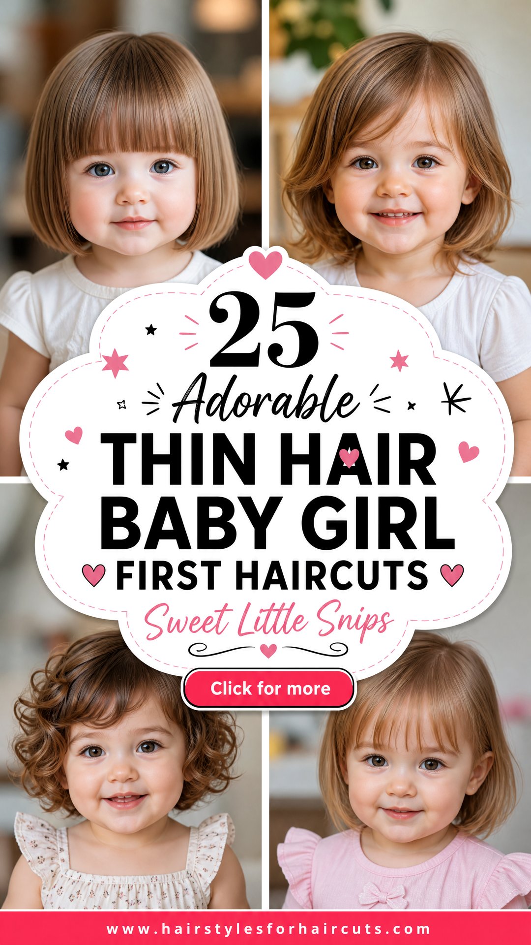 25 Adorable Thin Hair Baby Girl First Haircuts to Try - 25 Adorable Thin Hair Baby Girl First Haircuts to Try