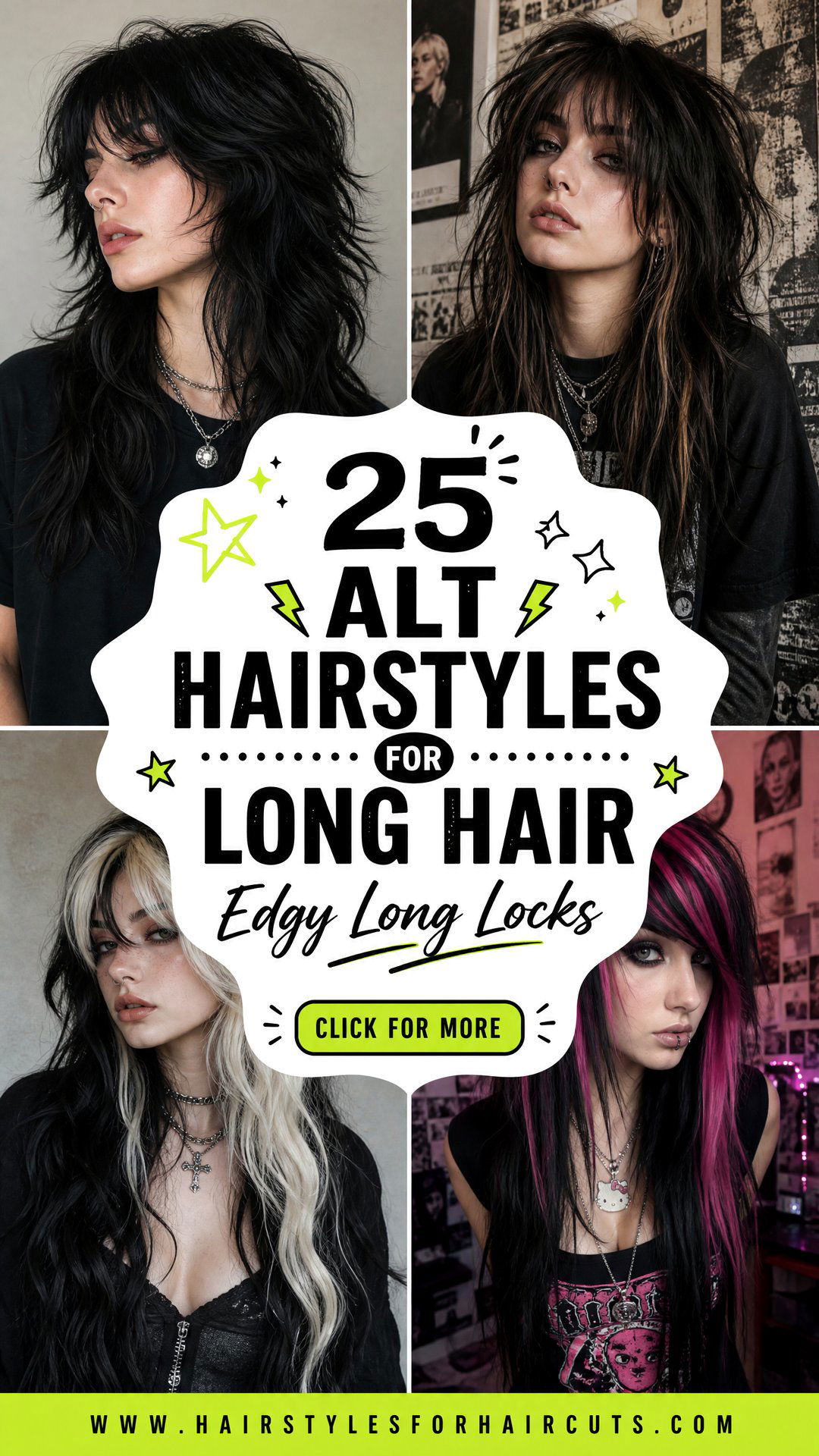 25 Alt Hairstyles for Long Hair Edgy Looks to Try - 25 Alt Hairstyles for Long Hair: Edgy Looks to Try