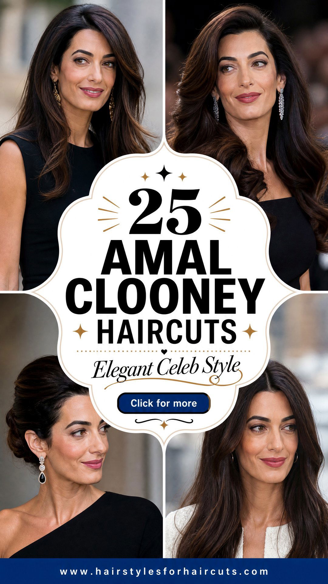 25 Amal Clooney Haircuts Elegant and Chic Inspiration - 25 Amal Clooney Haircuts: Elegant & Chic Inspiration