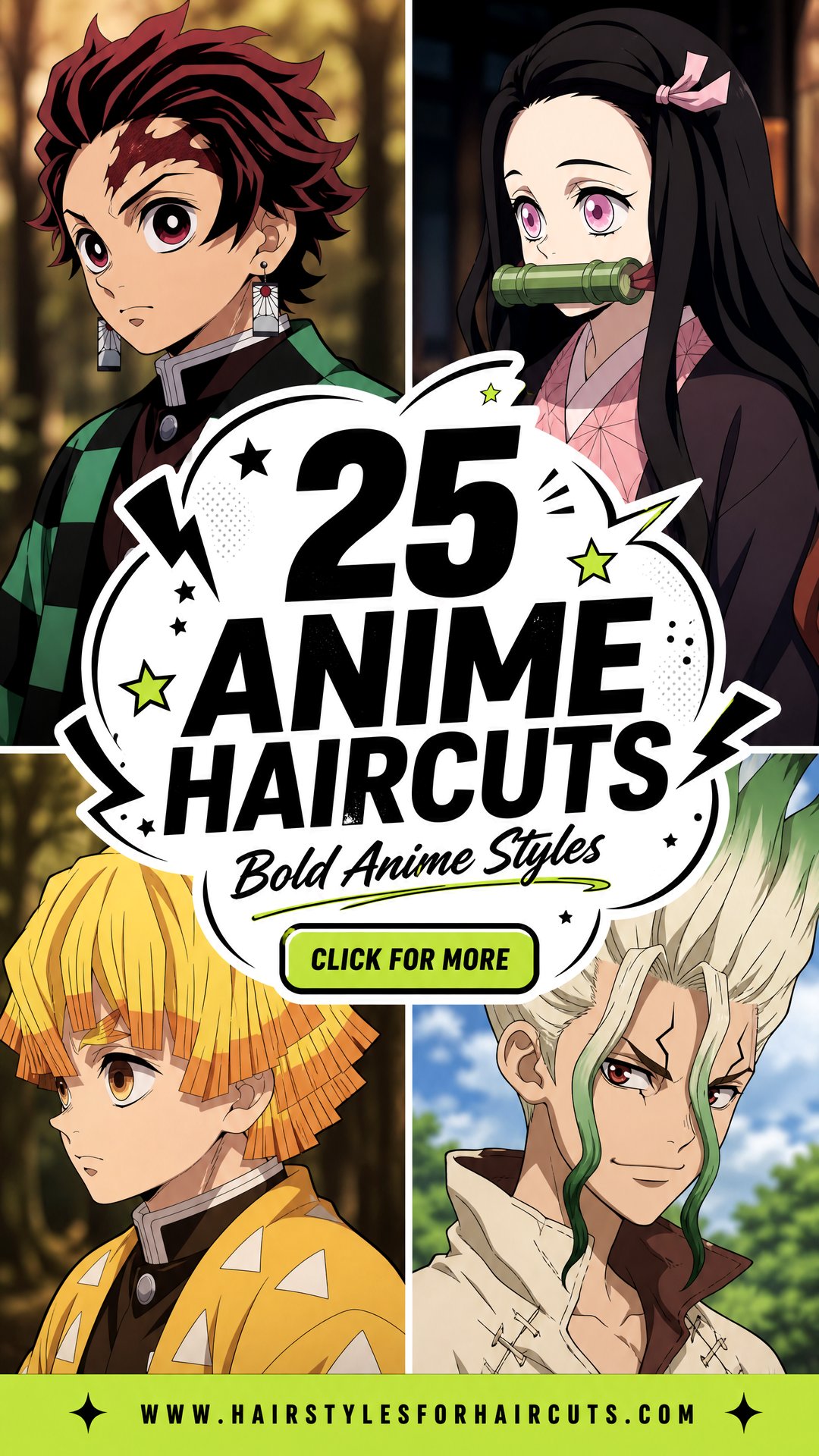 25 Anime Haircuts Bold Styles Inspired by Anime - 25 Anime Haircuts: Bold Styles Inspired by Anime