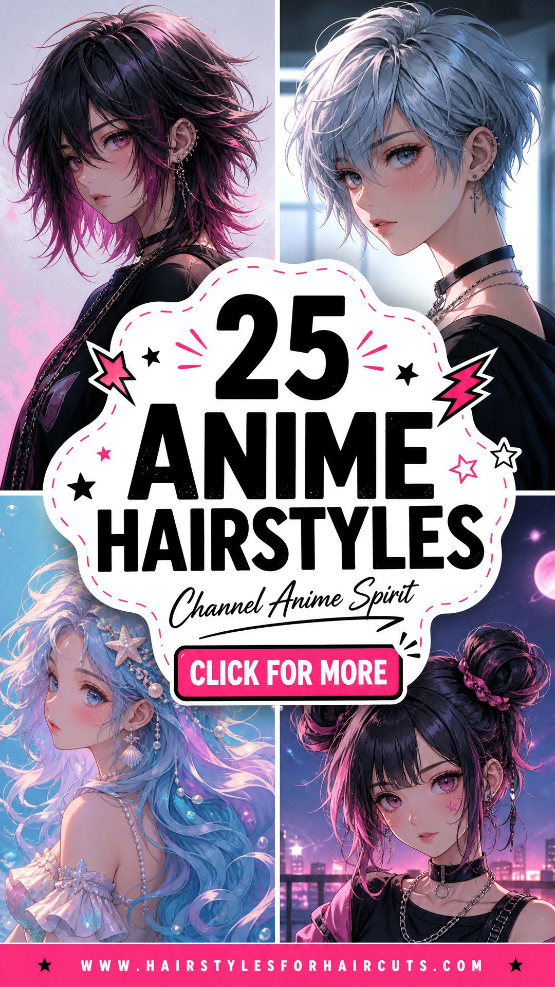 25 Anime Hairstyles to Channel Your Inner Character - 25 Anime Hairstyles to Channel Your Inner Character