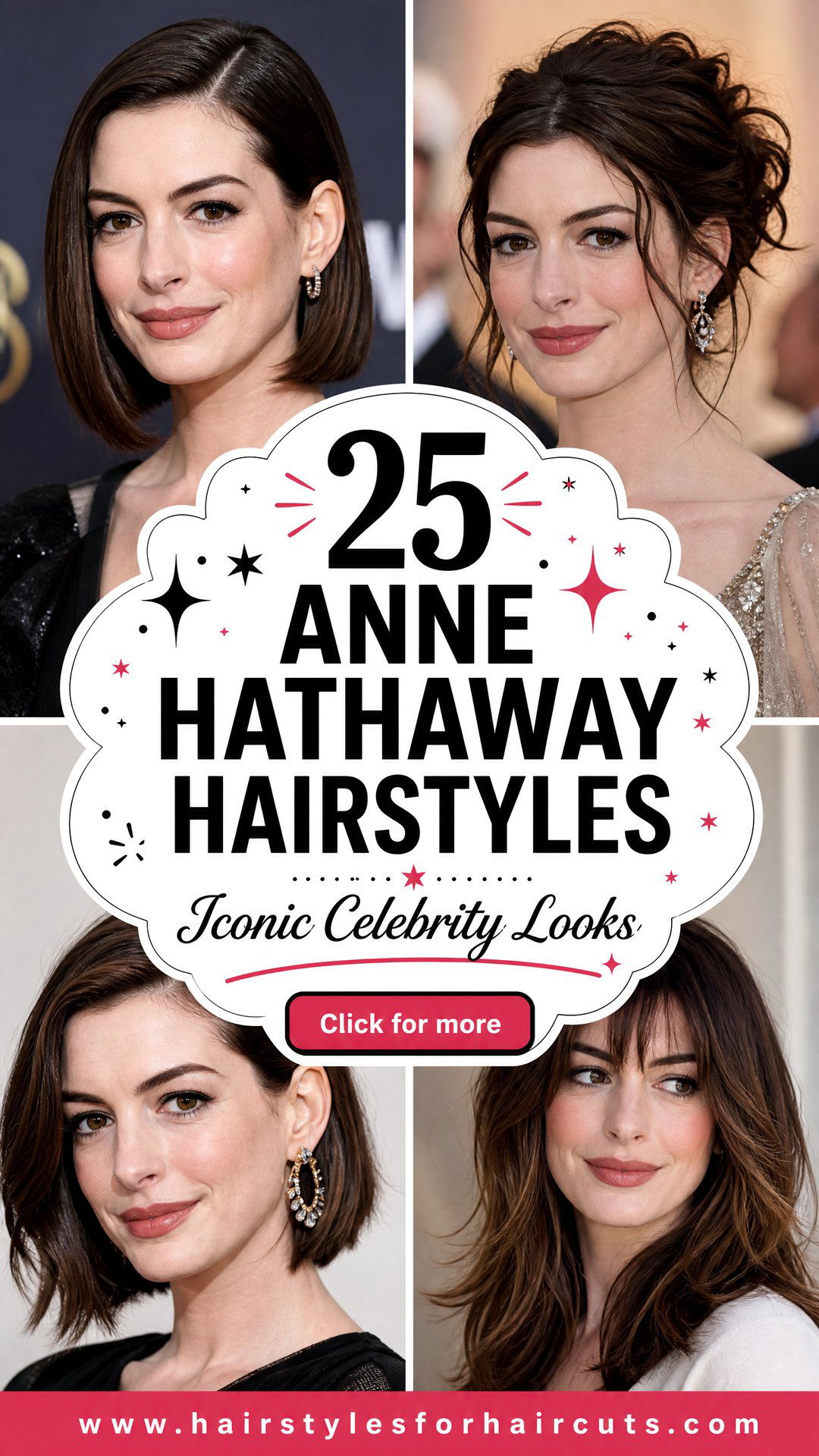 25 Anne Hathaway Hairstyles Iconic Celebrity Looks - 25 Anne Hathaway Hairstyles: Iconic Celebrity Looks