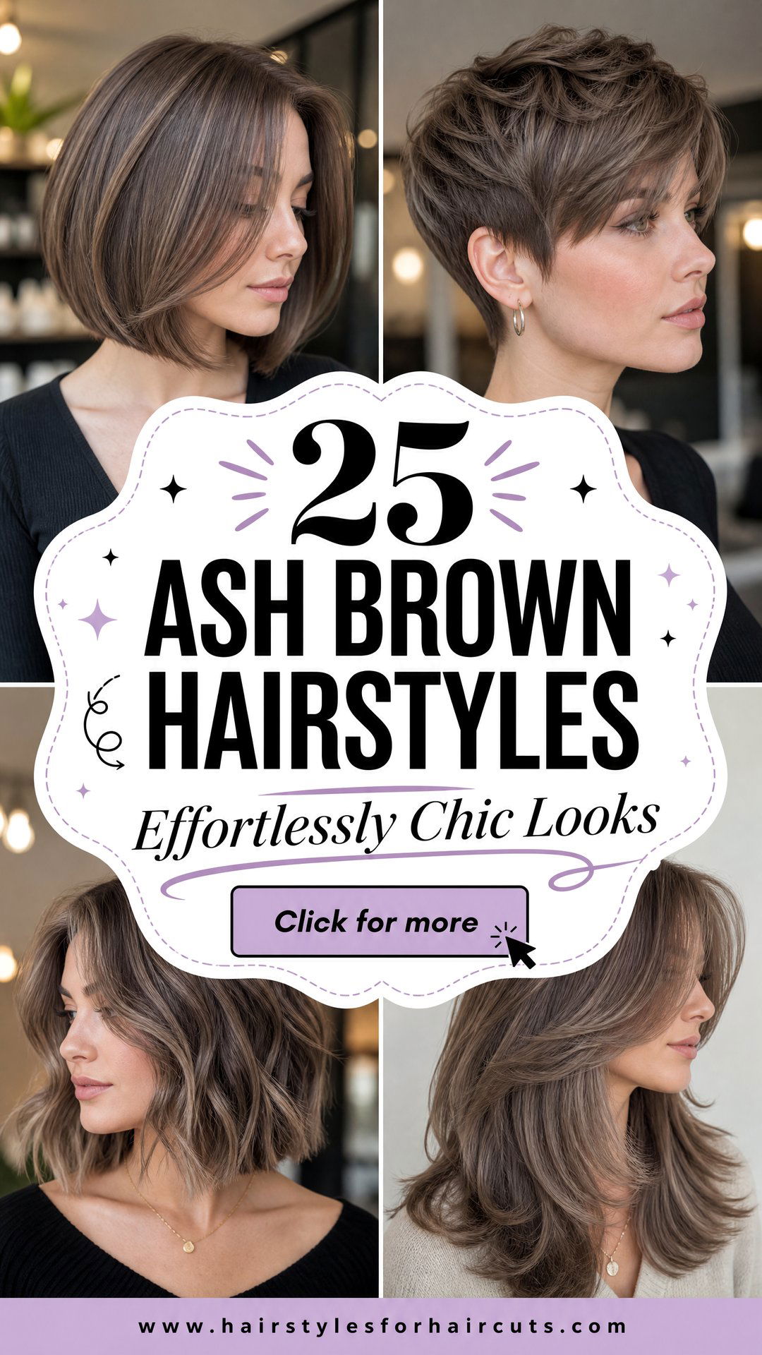 25 Ash Brown Hairstyles for Effortlessly Chic Looks - 25 Ash Brown Hairstyles for Effortlessly Chic Looks