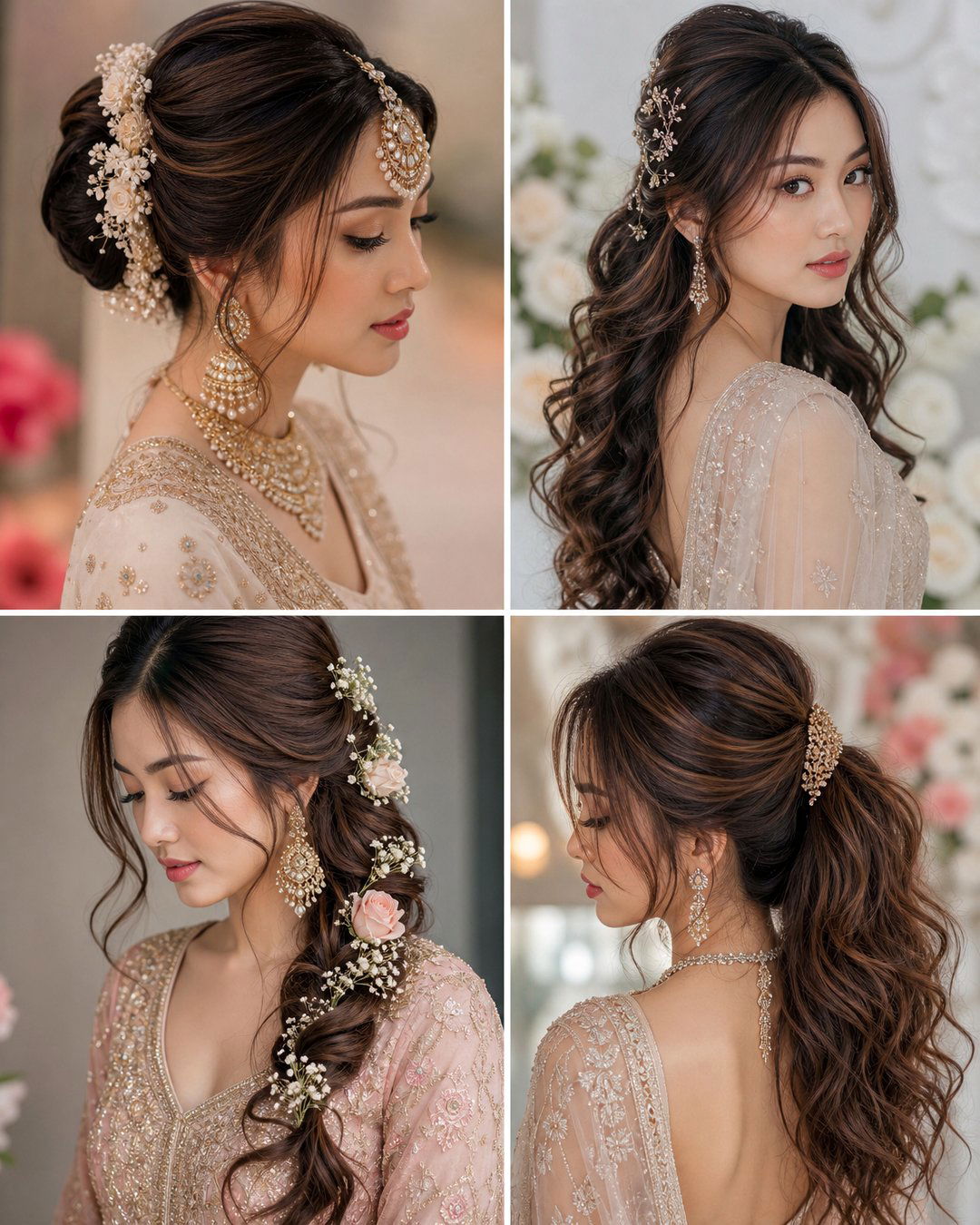 25 Asian Bridal Hairstyles for Your Dream Wedding