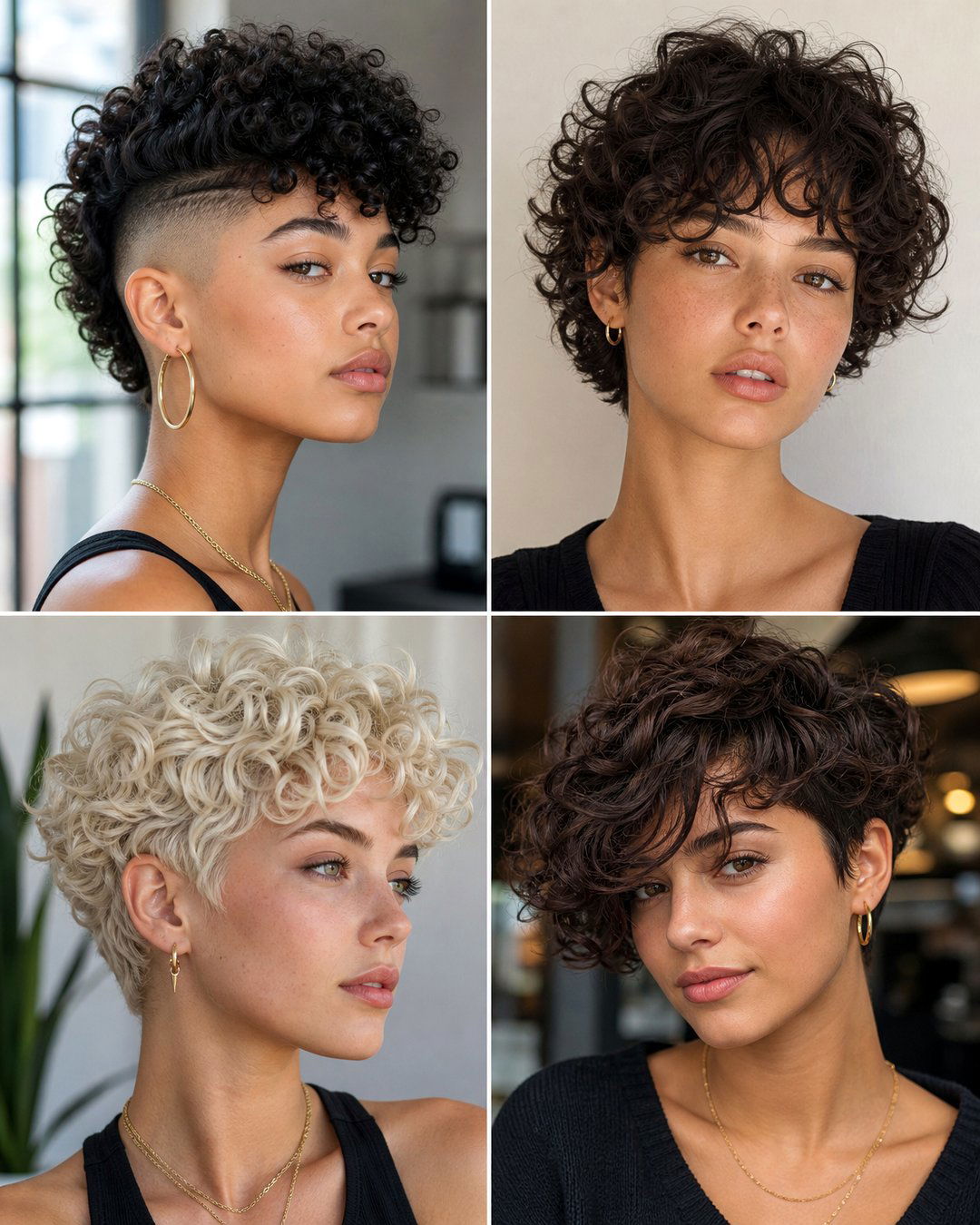 25 Baddie Hairstyles for Short Curly Hair Ideas
