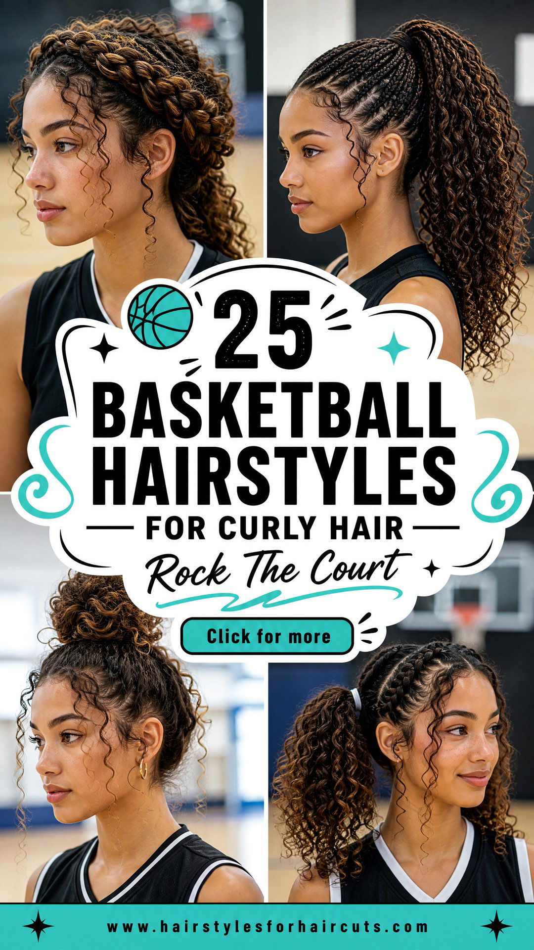 25 Basketball Hairstyles for Curly Hair to Rock the Court - 25 Basketball Hairstyles for Curly Hair to Rock the Court