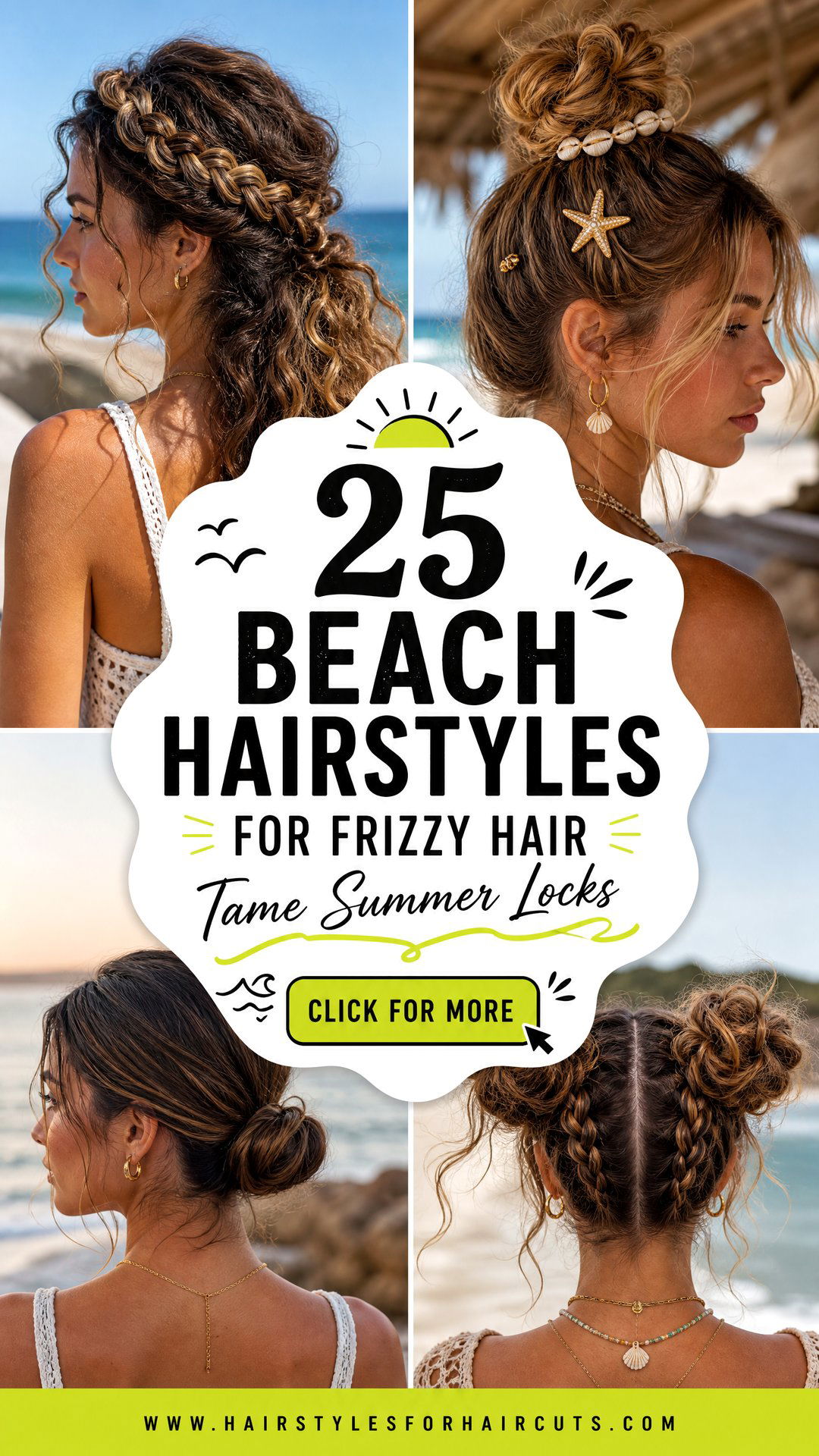 25 Beach Hairstyles for Frizzy Hair to Tame Summer Locks - 25 Beach Hairstyles for Frizzy Hair to Tame Summer Locks