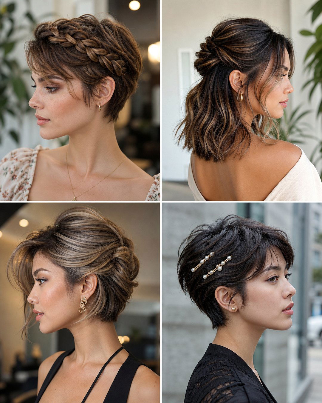 25 Beach Wedding Hairstyles for Short Hair Brides