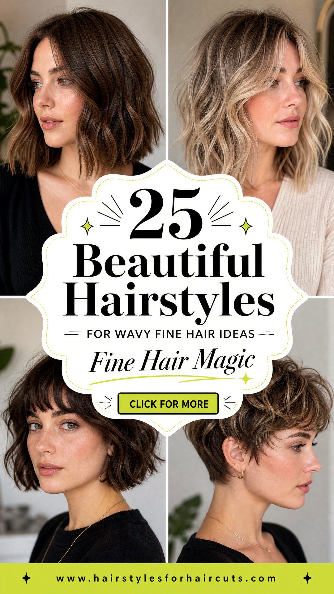 25 Beautiful Hairstyles for Wavy Fine Hair Ideas - 25 Beautiful Hairstyles for Wavy Fine Hair Ideas