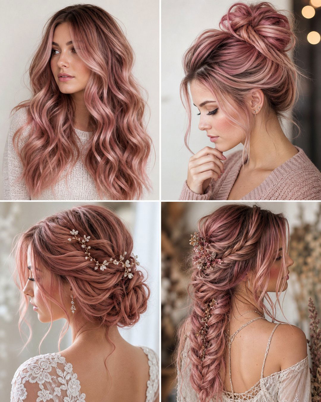 25 Beautiful Rose Hairstyles for a Romantic Touch