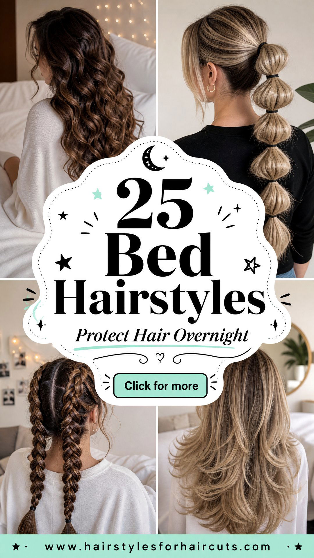 25 Bed Hairstyles to Protect Hair While You Sleep - 25 Bed Hairstyles to Protect Hair While You Sleep