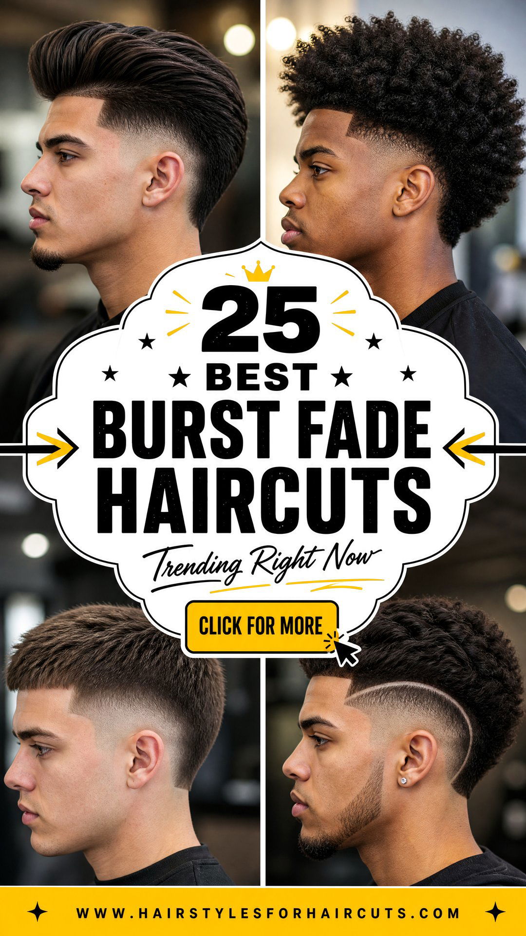 25 Best Burst Fade Haircuts Trending Right Now - 25 Best Burst Fade Haircuts Trending Right Now