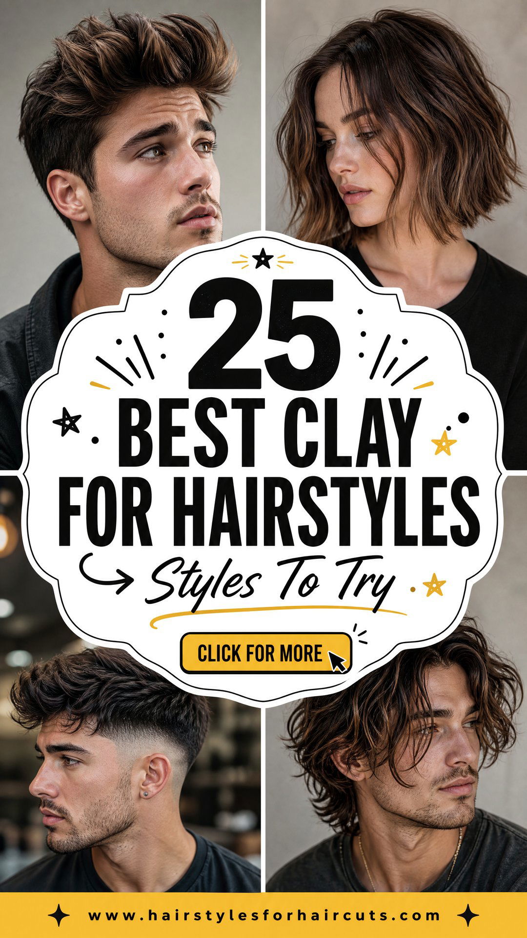 25 Best Clay for Hairstyles to Style With - 25 Best Clay for Hairstyles to Style With