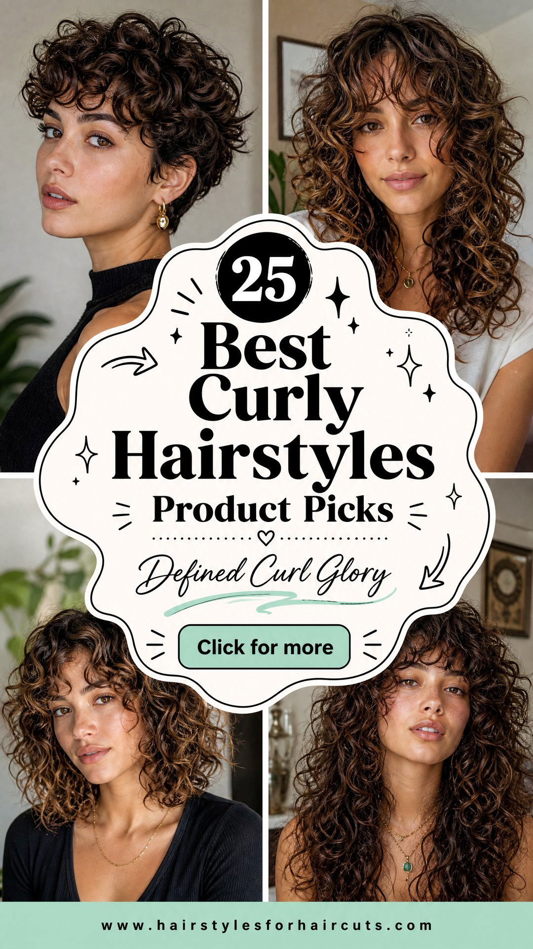 25 Best Curly Hairstyles Product Picks for Defined Curls - 25 Best Curly Hairstyles Product Picks for Defined Curls