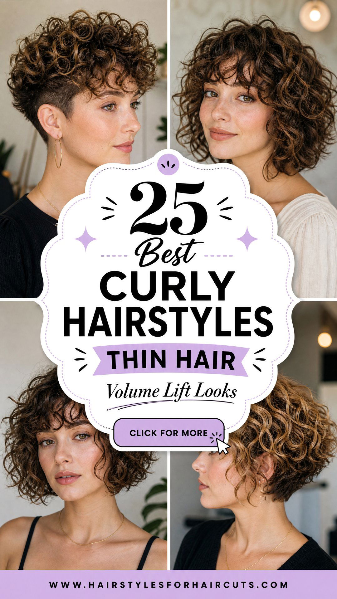 25 Best Curly Hairstyles Thin Hair Looks for Volume - 25 Best Curly Hairstyles Thin Hair Looks for Volume