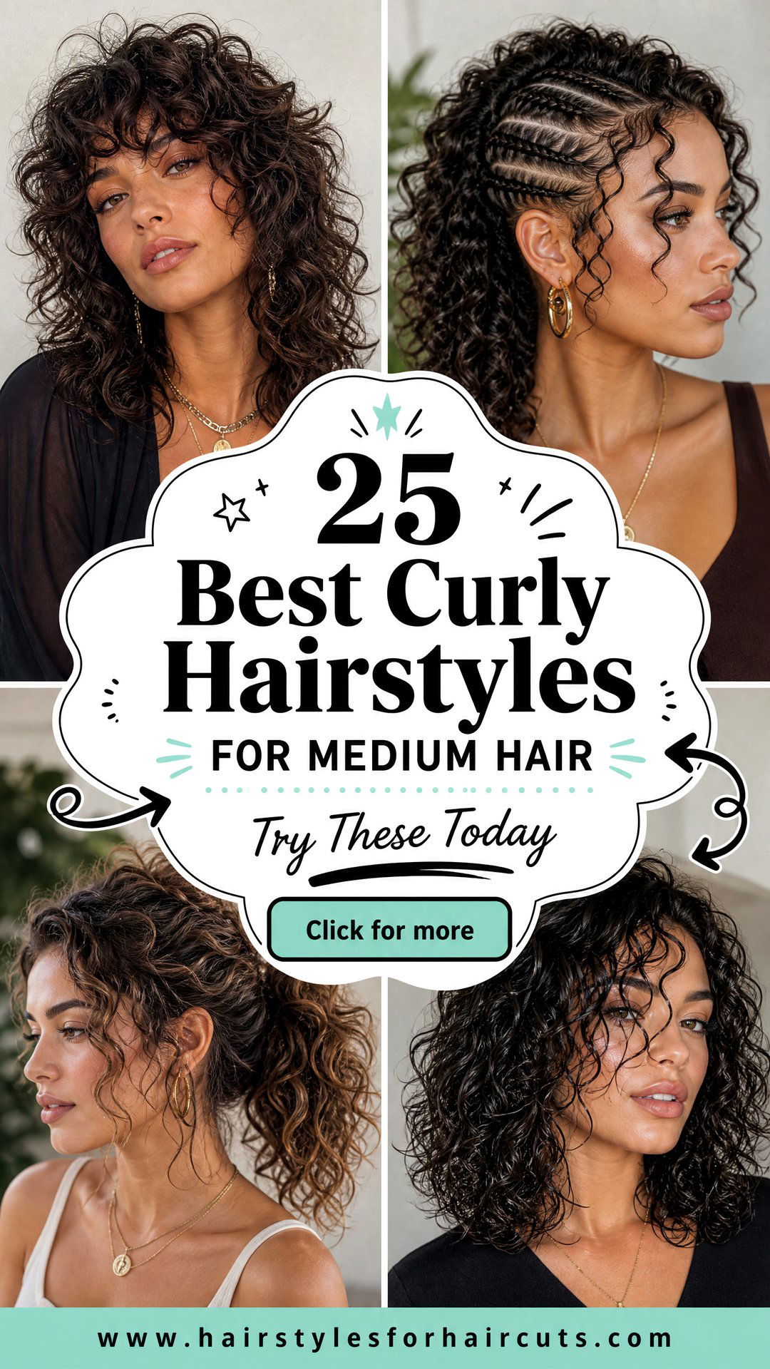 25 Best Curly Hairstyles for Medium Hair to Try Today - 25 Best Curly Hairstyles for Medium Hair to Try Today