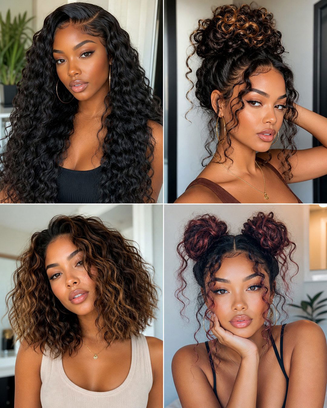 25 Best Deep Wave Hairstyles for Black Hair