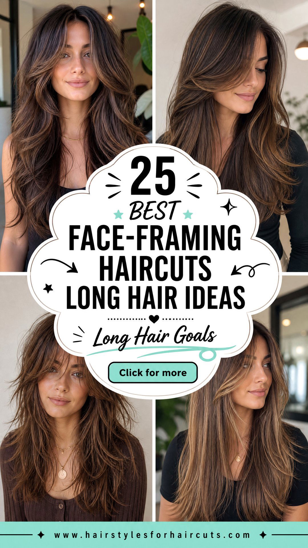 25 Best Face-Framing Haircuts Long Hair Styles to Try - 25 Best Face-Framing Haircuts Long Hair Styles to Try