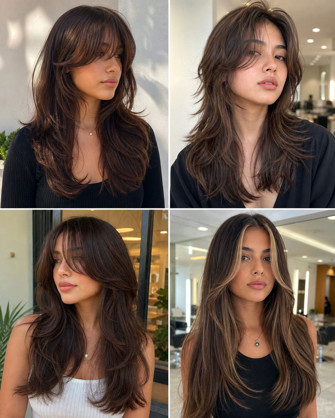 25 Best Face Framing Haircuts for Long Hair Lovers