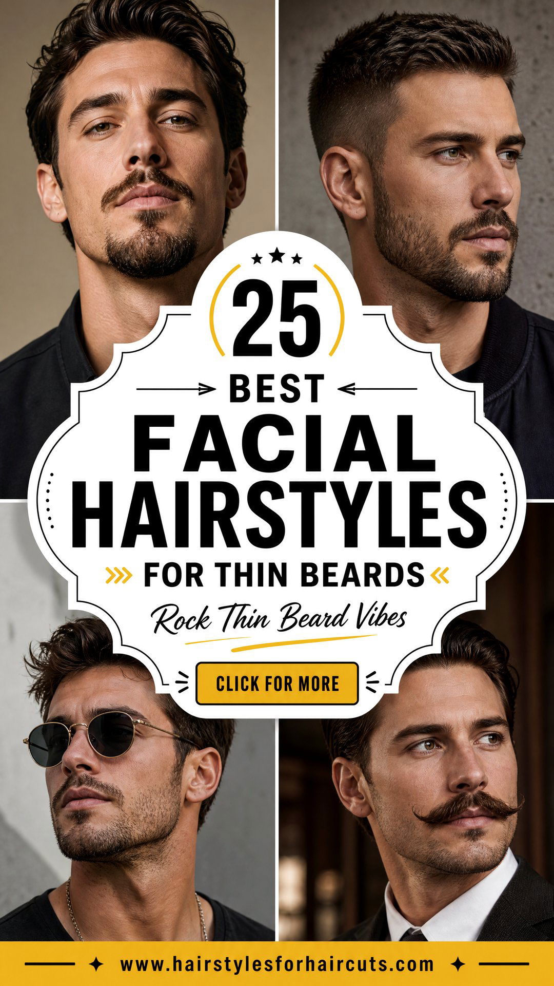 25 Best Facial Hairstyles for Thin Beards to Rock - 25 Best Facial Hairstyles for Thin Beards to Rock