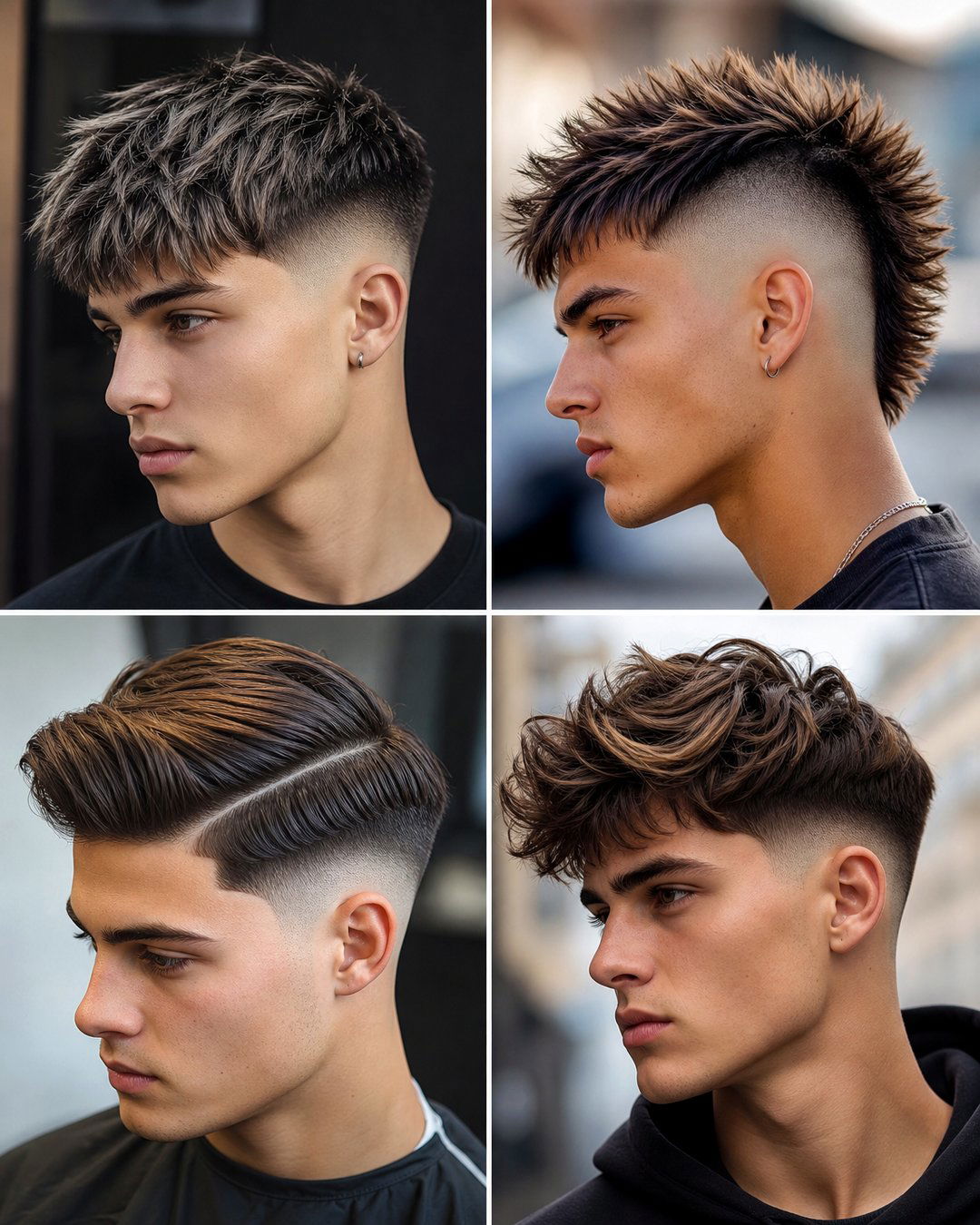 25 Best Fade Haircuts With Hair on Top for Men