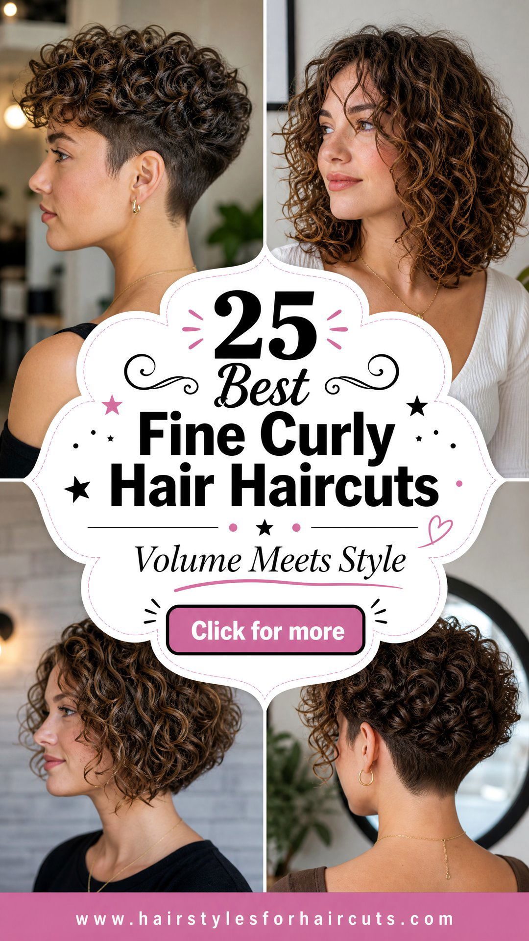 25 Best Fine Curly Hair Haircuts for Volume and Style - 25 Best Fine Curly Hair Haircuts for Volume & Style