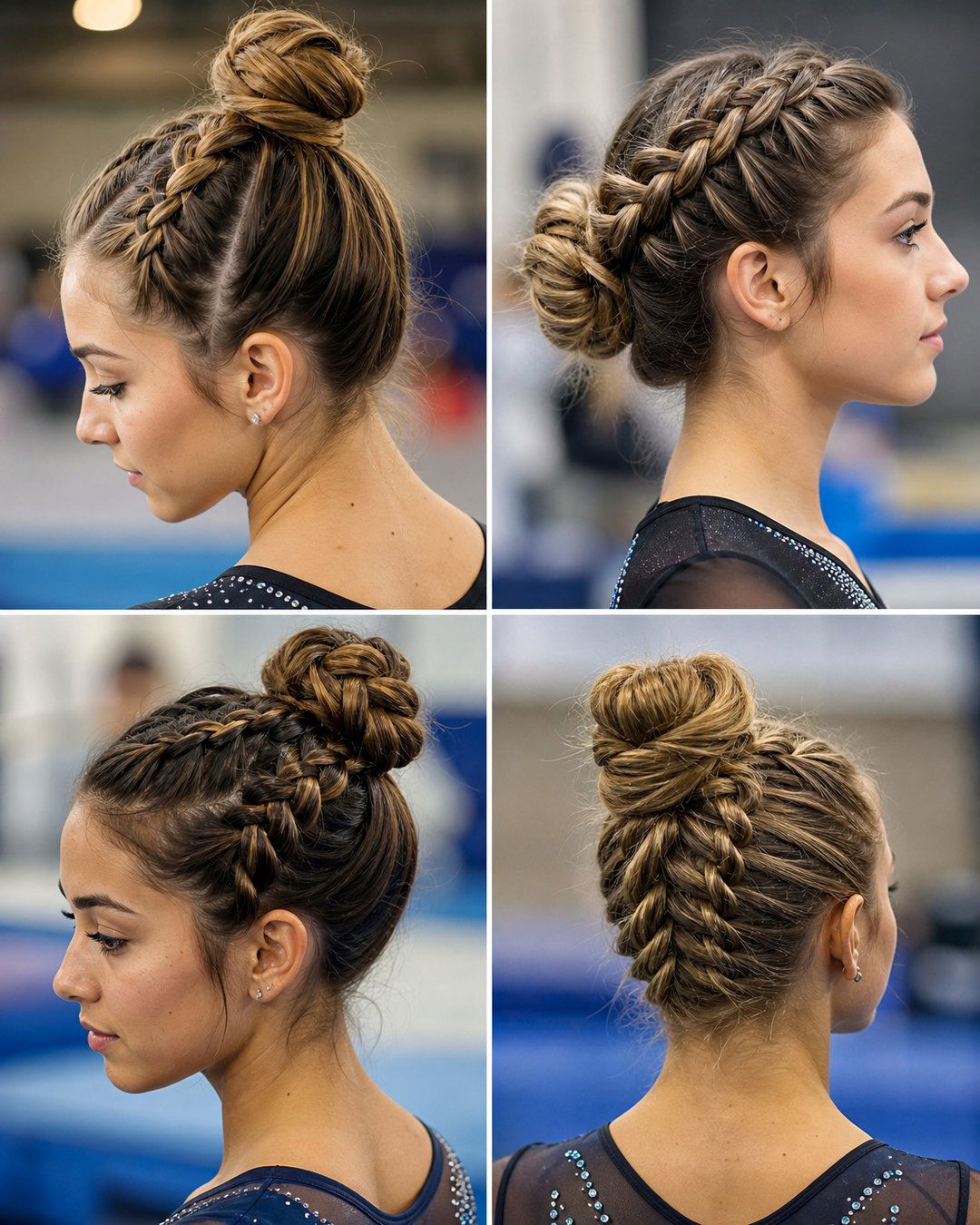 25 Best Gymnastics Hairstyles for Long Hair to Try