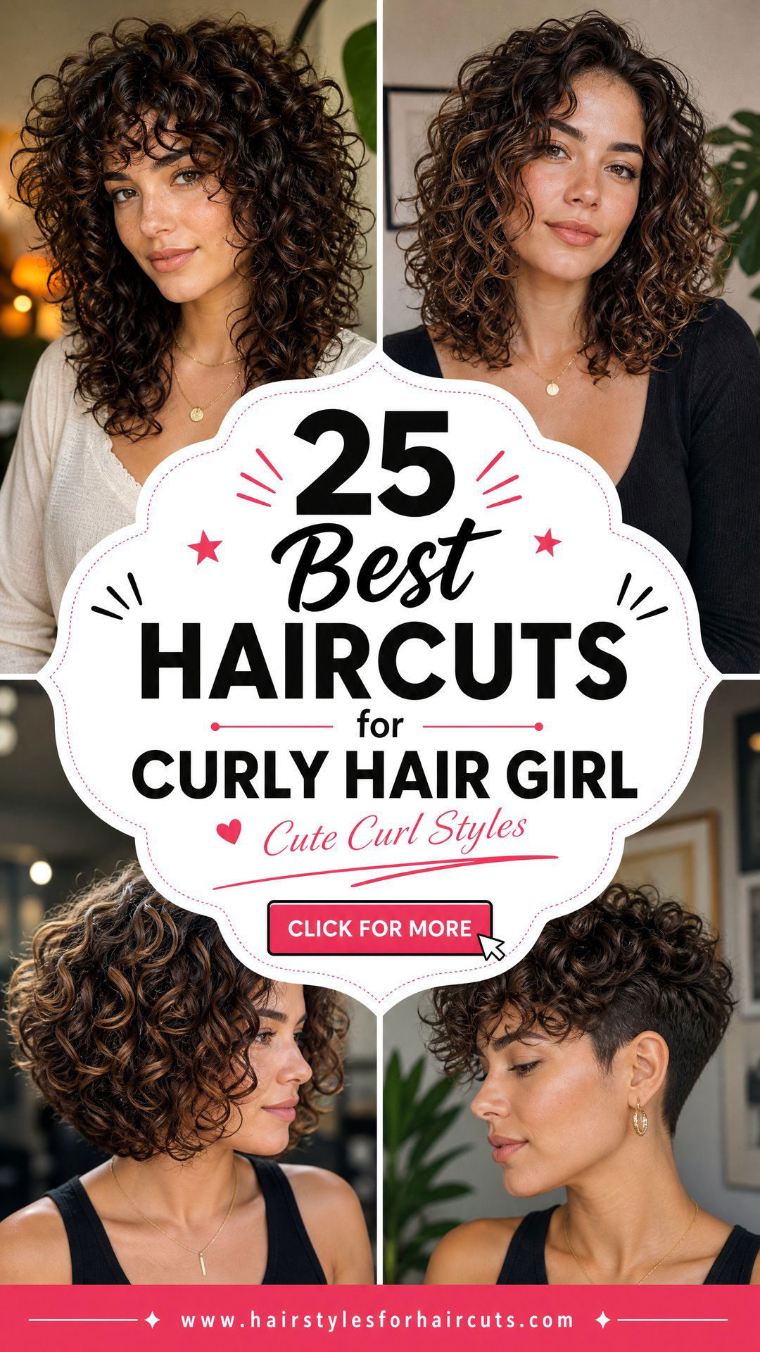 25 Best Haircuts for Curly Hair Girl Cute Styles - 25 Best Haircuts for Curly Hair Girl: Cute Styles
