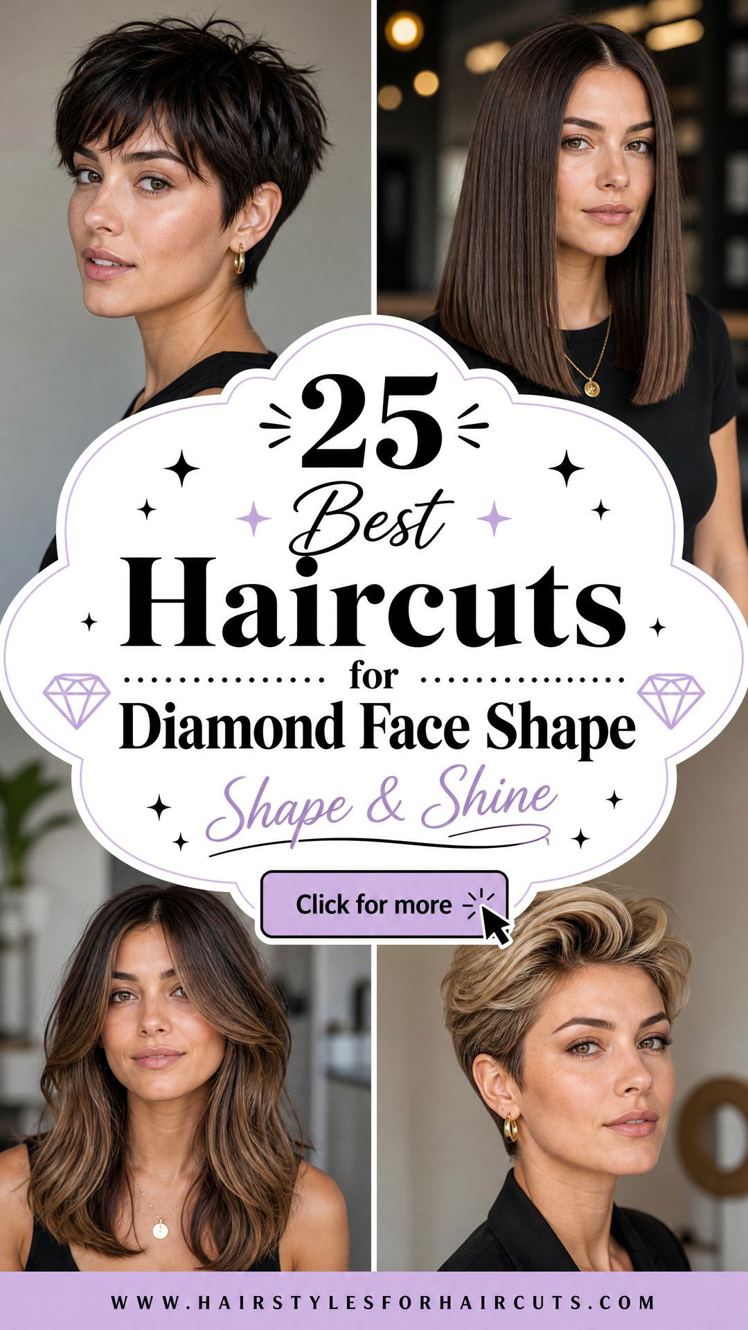 25 Best Haircuts for Diamond Face Shape Women - 25 Best Haircuts for Diamond Face Shape Women
