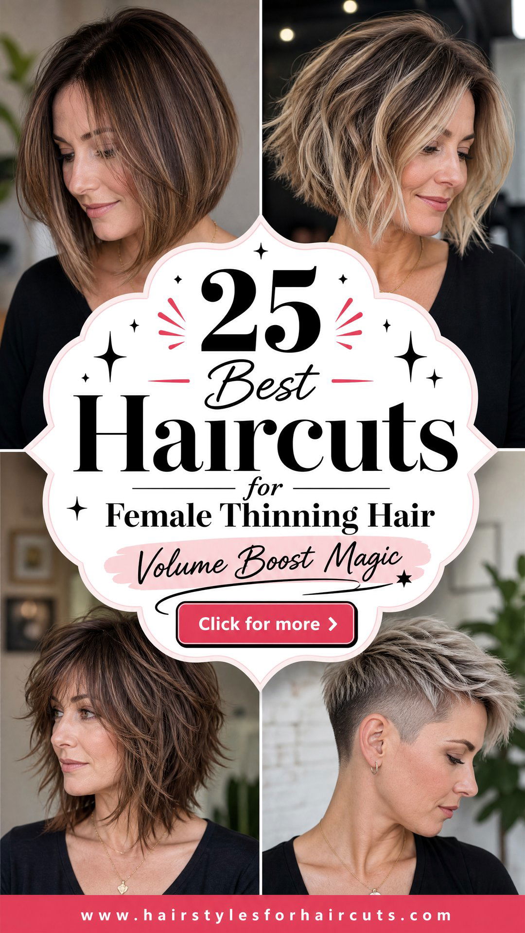 25 Best Haircuts for Female Thinning Hair to Add Volume - 25 Best Haircuts for Female Thinning Hair to Add Volume