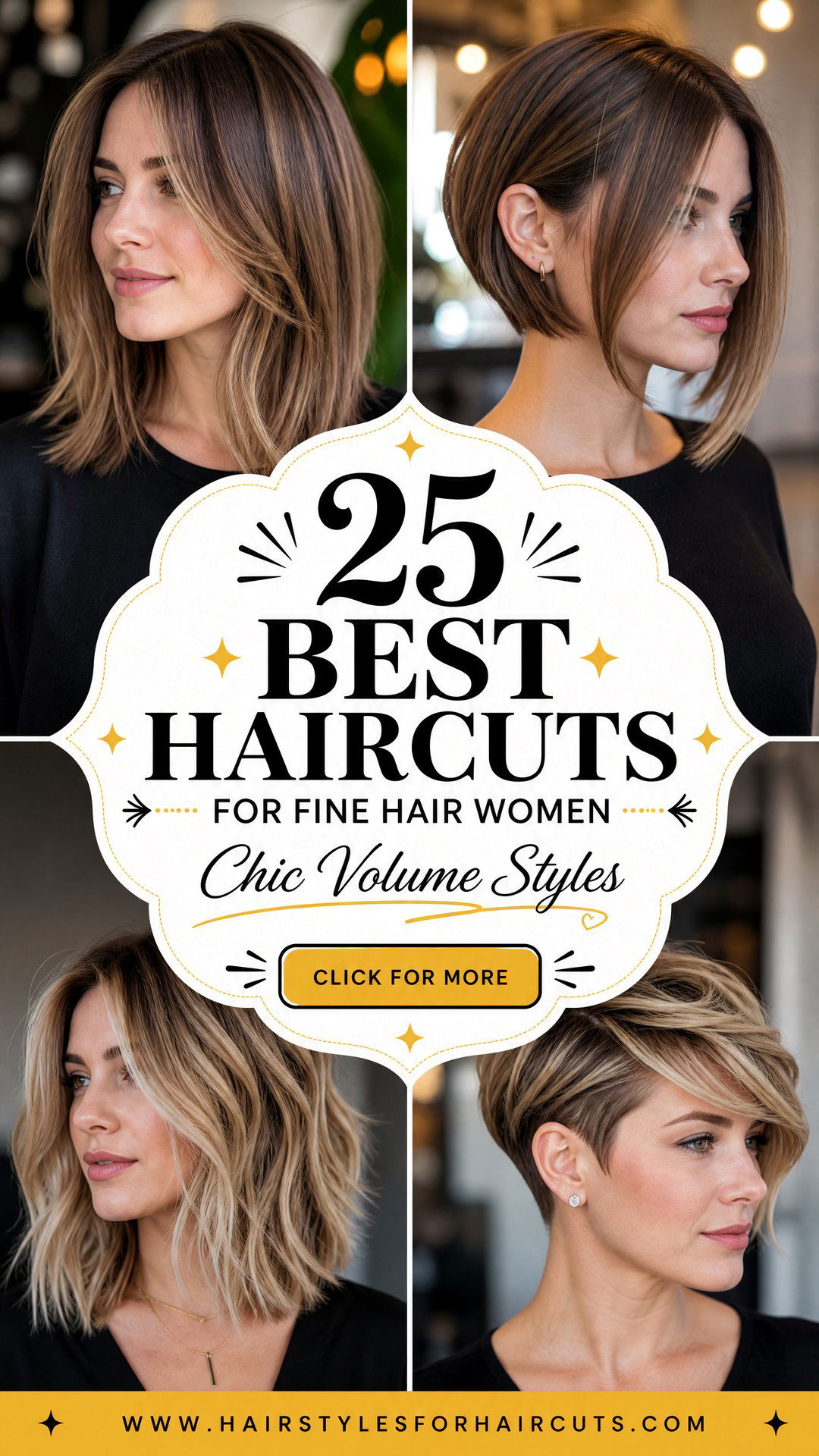 25 Best Haircuts for Fine Hair Women Volume Styles - 25 Best Haircuts for Fine Hair Women: Volume Styles