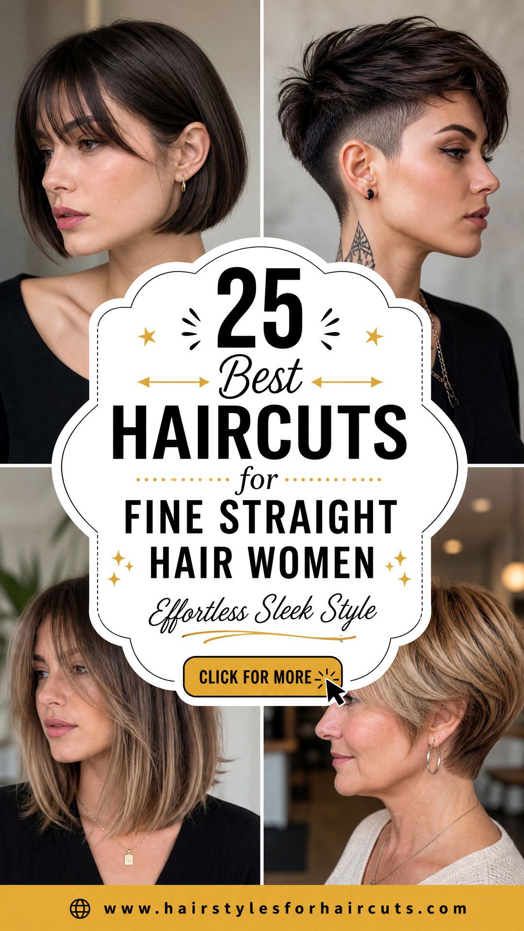 25 Best Haircuts for Fine Straight Hair Women - 25 Best Haircuts for Fine Straight Hair Women