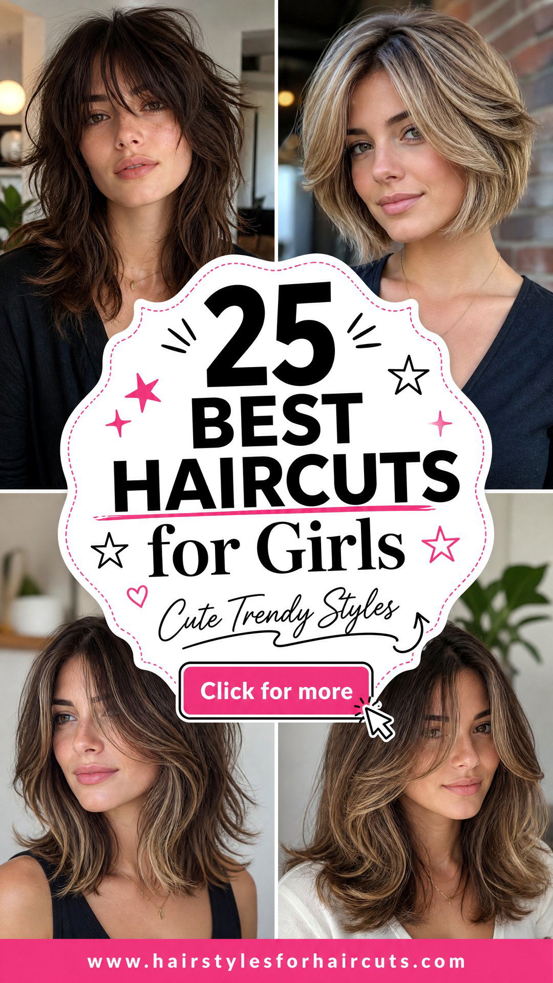 25 Best Haircuts for Girls Cute and Trendy Styles - 25 Best Haircuts for Girls: Cute and Trendy Styles